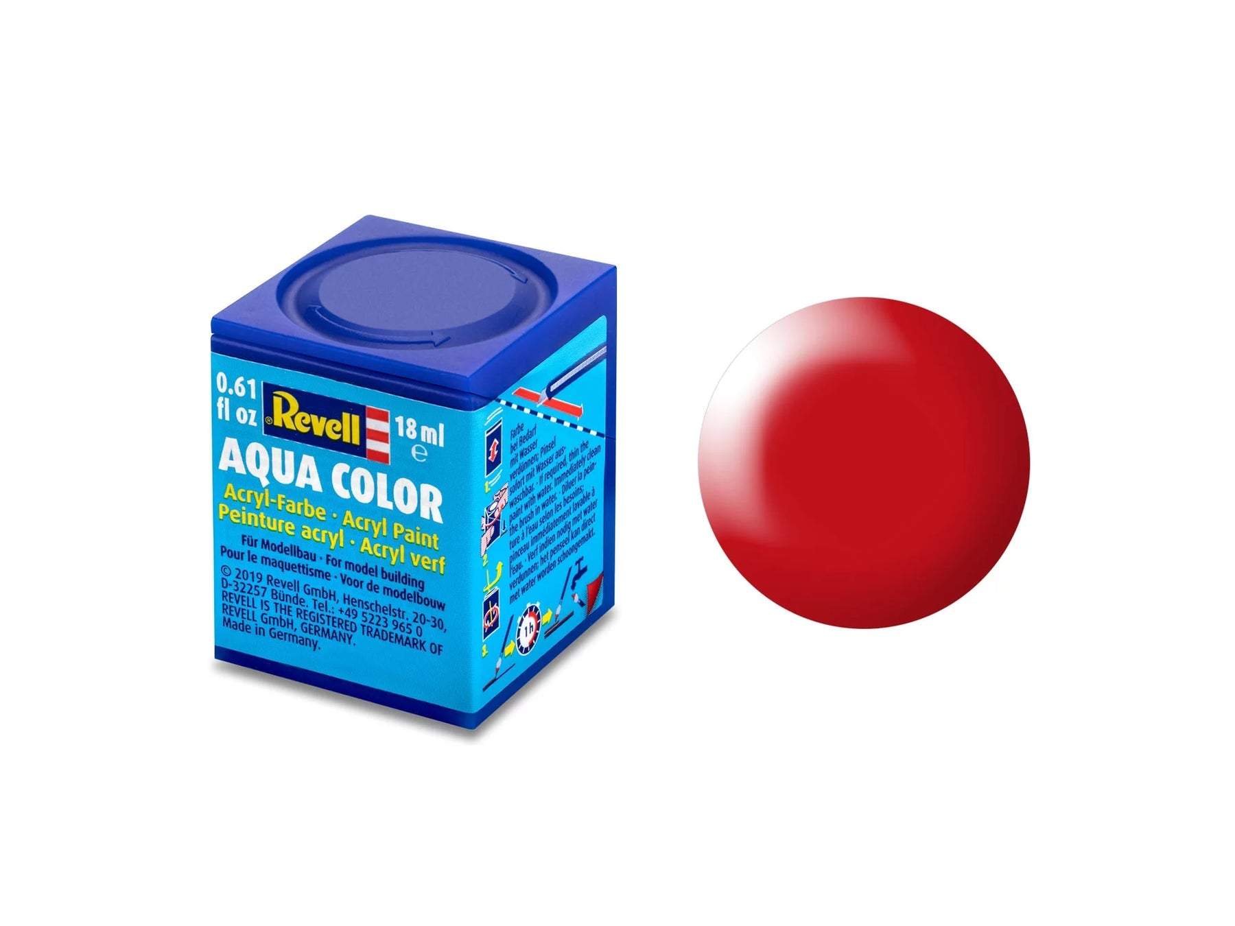 Aqua Color Luminous Red Silk 18ml