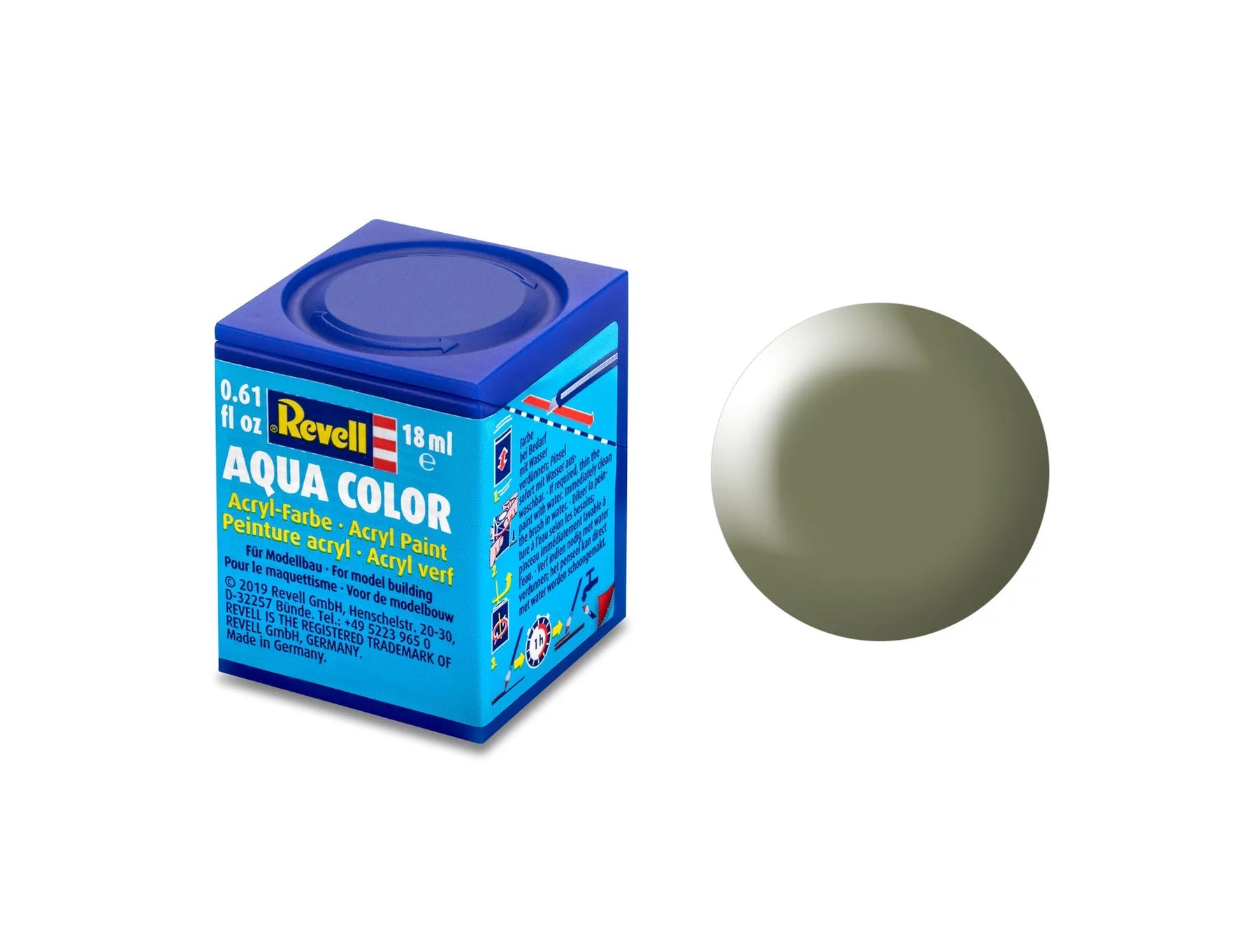 Aqua Color Greyish Green Silk 18ml