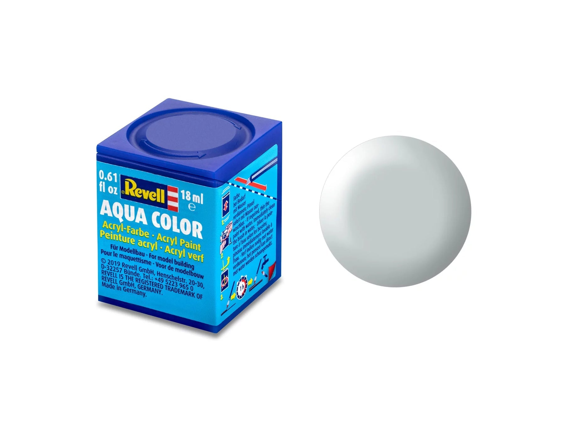 Aqua Color Light Grey Silk 18ml