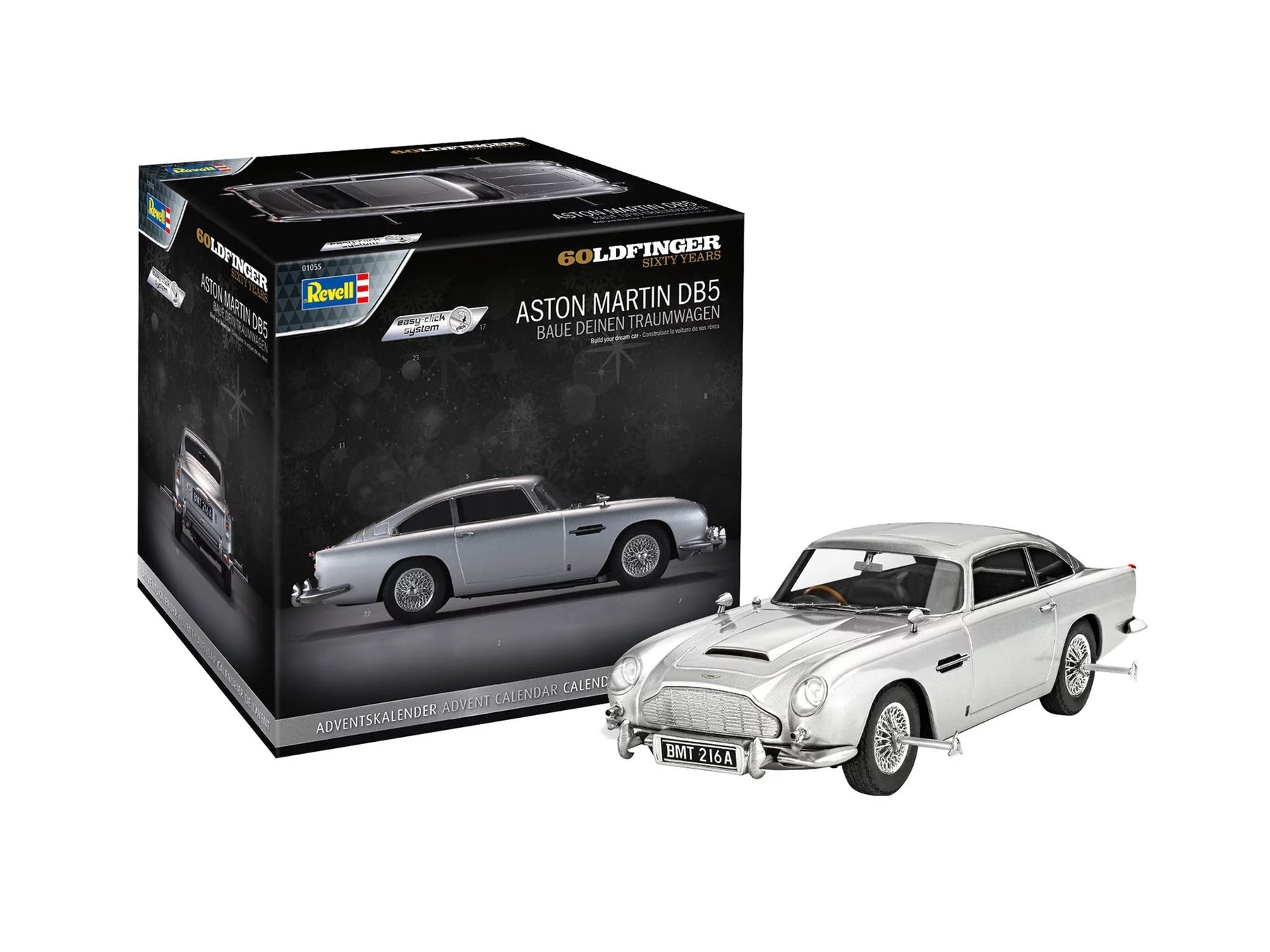 Advent Calendar 007 Aston Martin DB5 (easy-click)