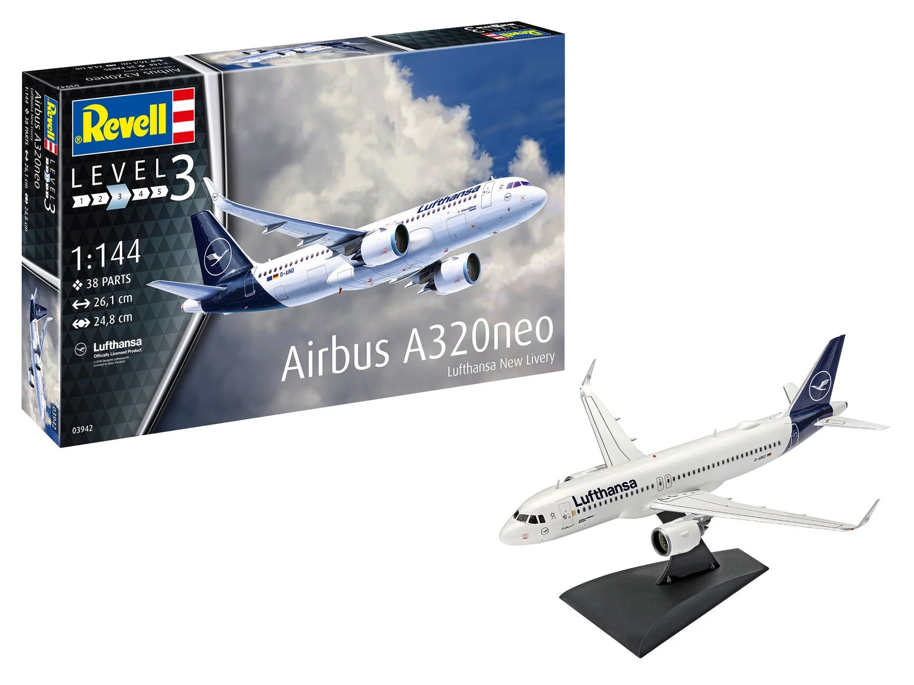 1/144 Airbus A320 Neo Lufthansa (New Livery)
