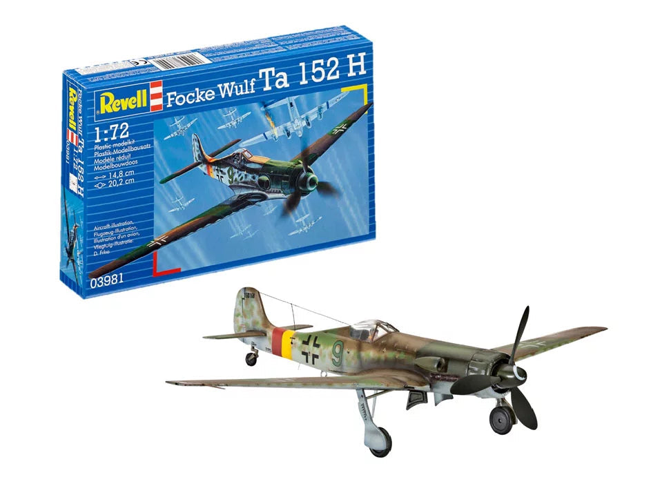 1/72 Focke Wulf Ta 152H (Military Aircraft)