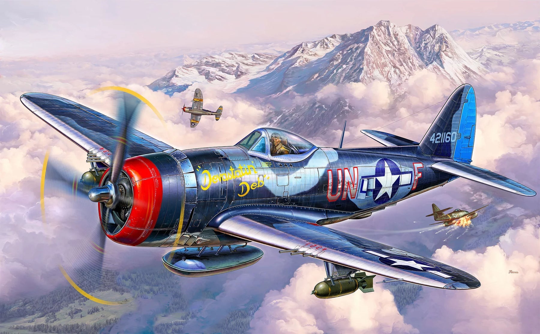 1/72 P-47 M Thunderbolt (Military Aircraft)