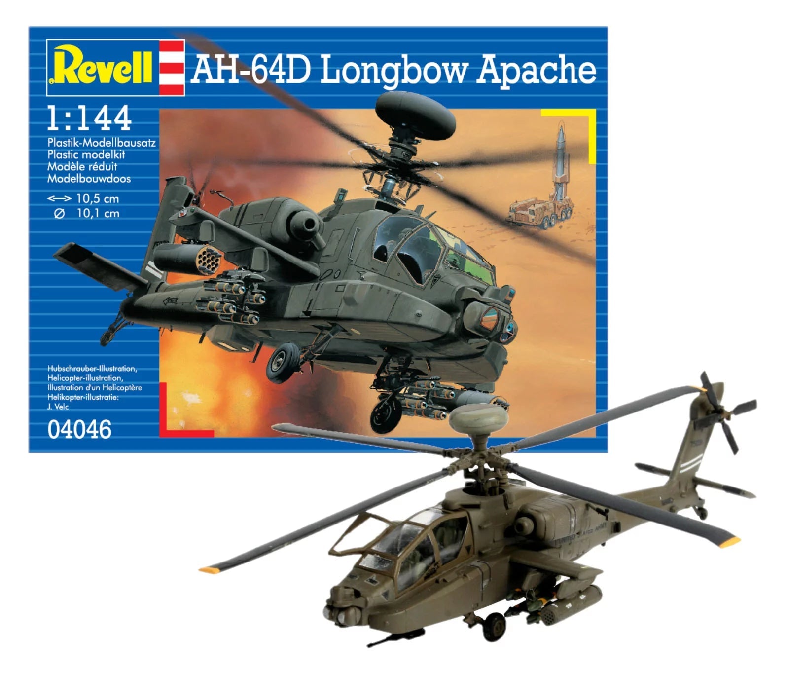 1/144 AH-64D Longbow Apache (Helicopters)