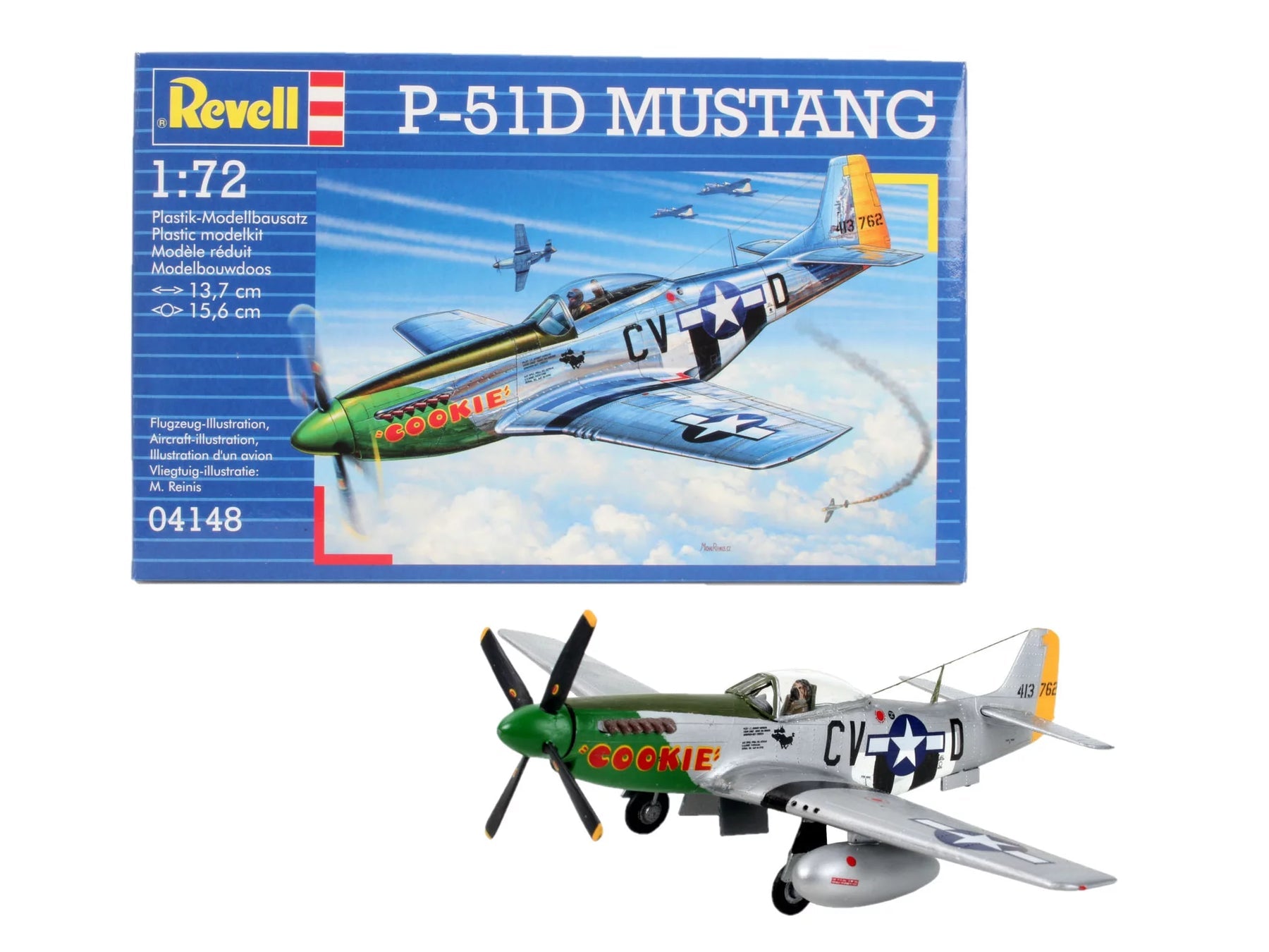 1/72 P-51D Mustang (Military Aircraft)