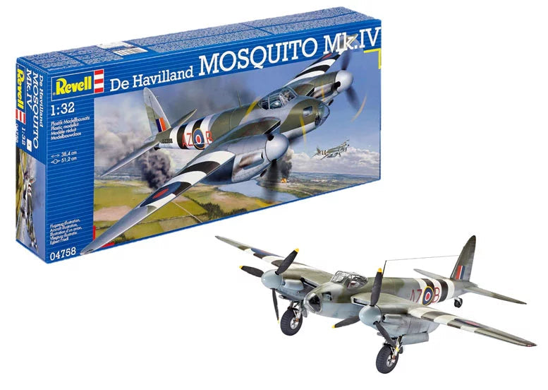 1/32 De Havilland Mosquito Mk. IV (Military Aircraft)