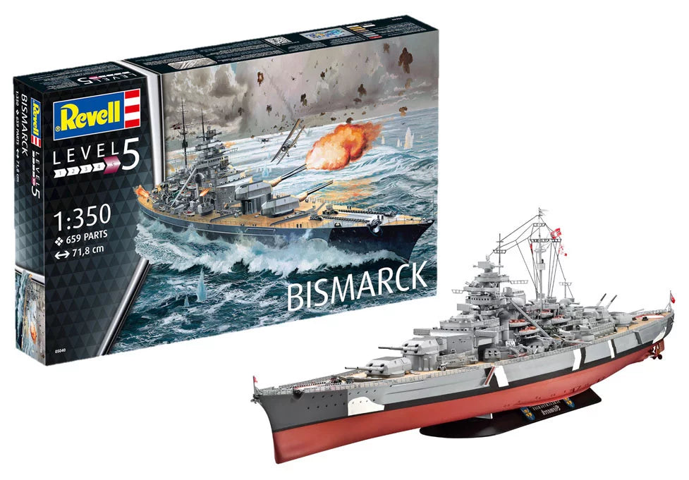 1/350 Battleship Bismarck (MIlitary Ships)