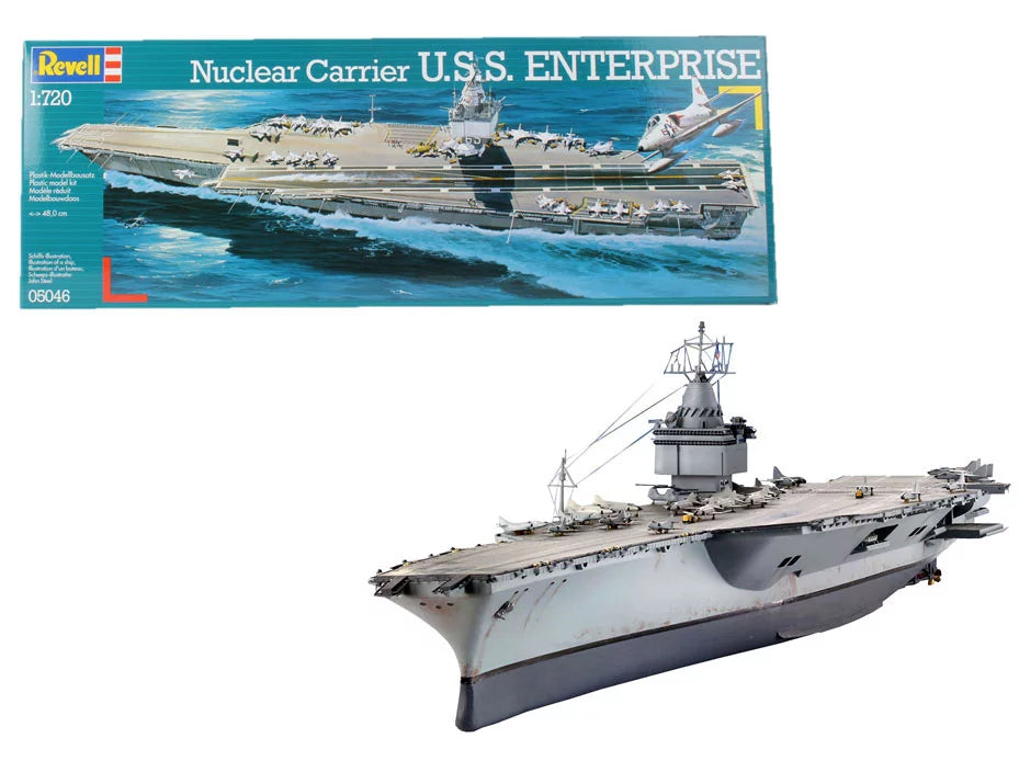 1/720 Nuclear Carrier U.S.S. Enterprise (MIlitary Ships)