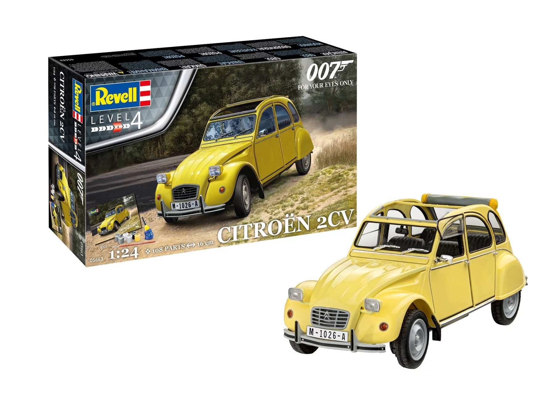 1/24 Gift Set James Bond "Citroen 2CV"