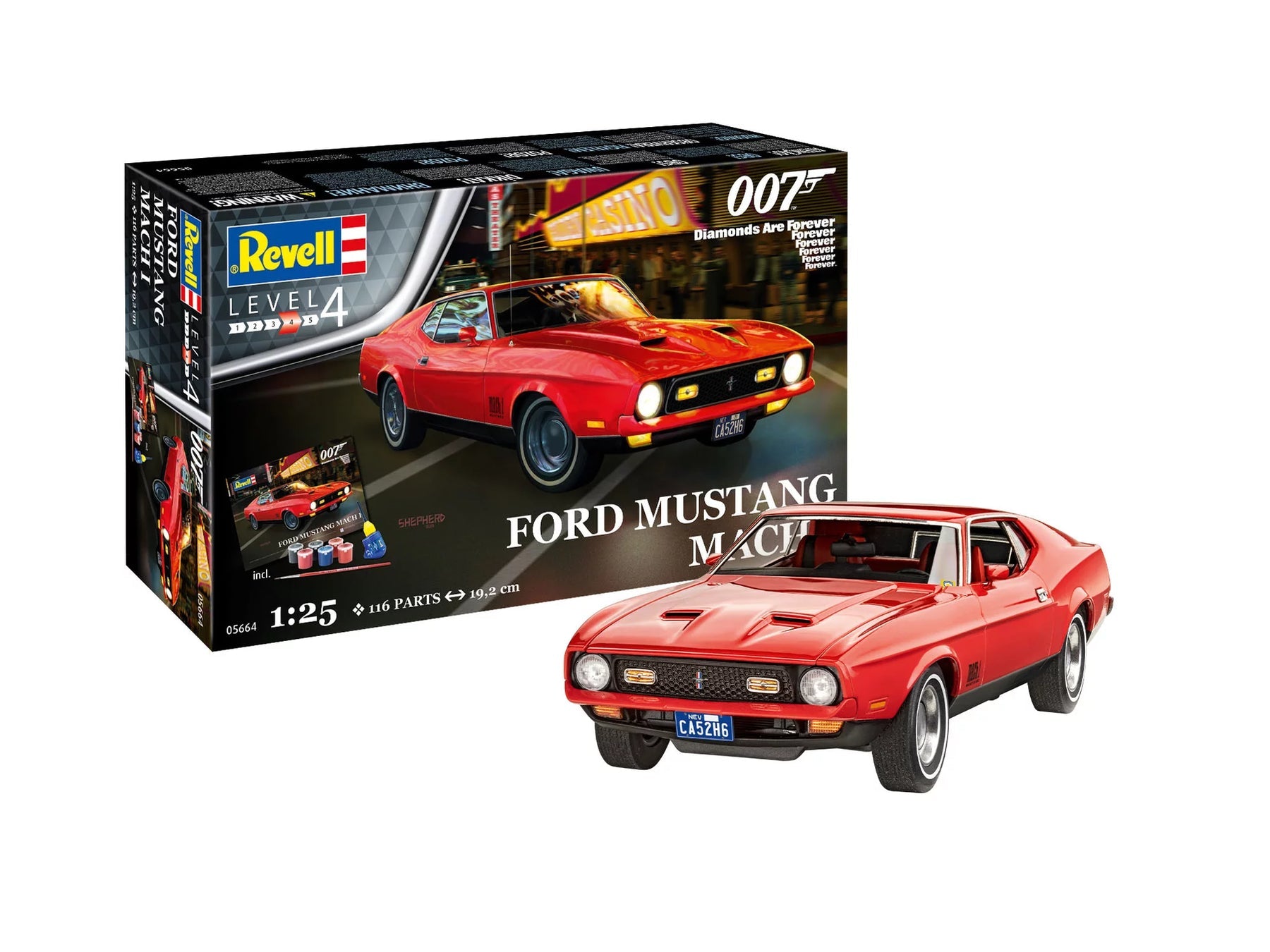 1/25 Gift Set James Bond "Ford Mustang Mach I"