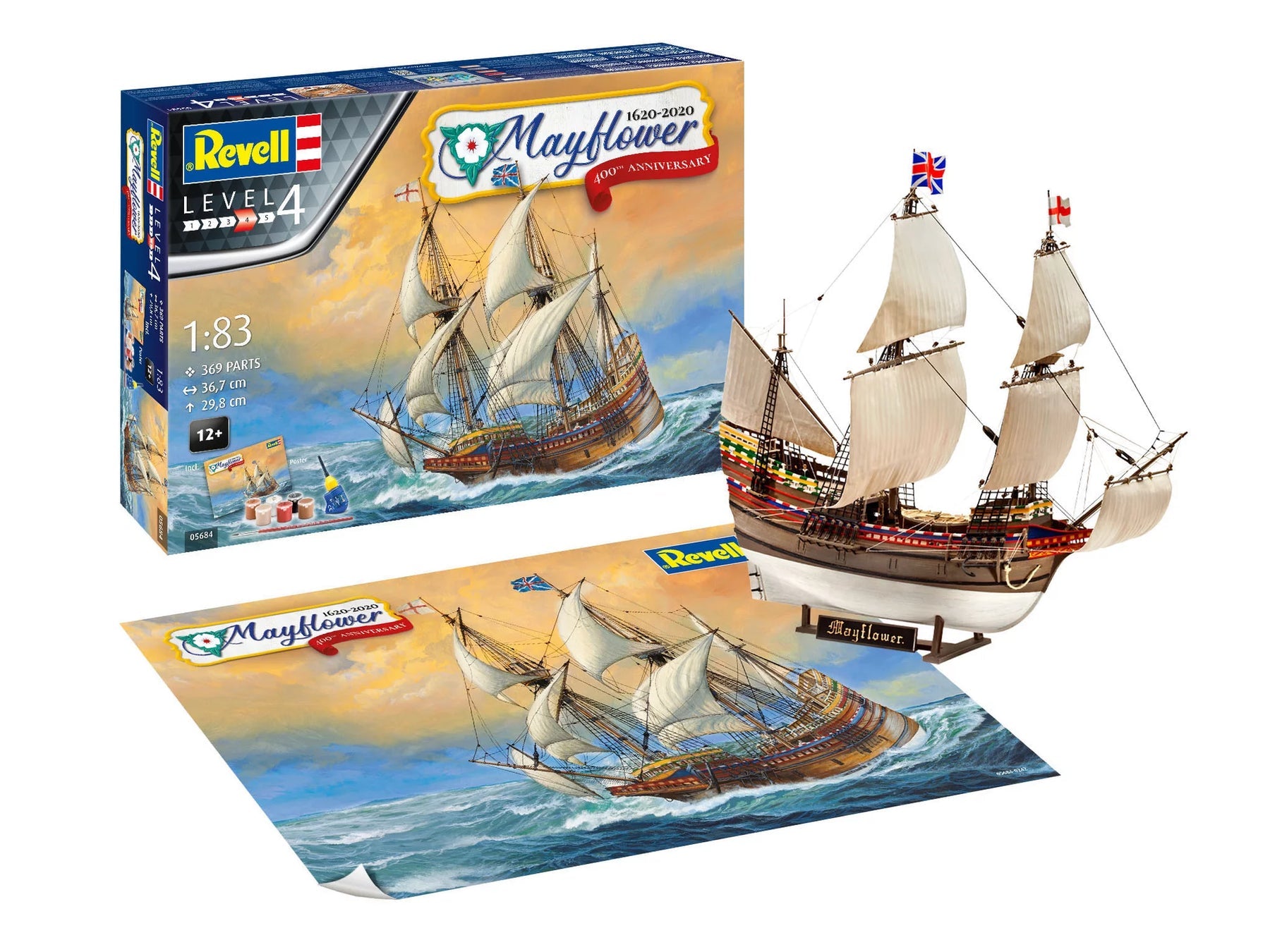 1/83 Gift Set Mayflower 400th Anniversary