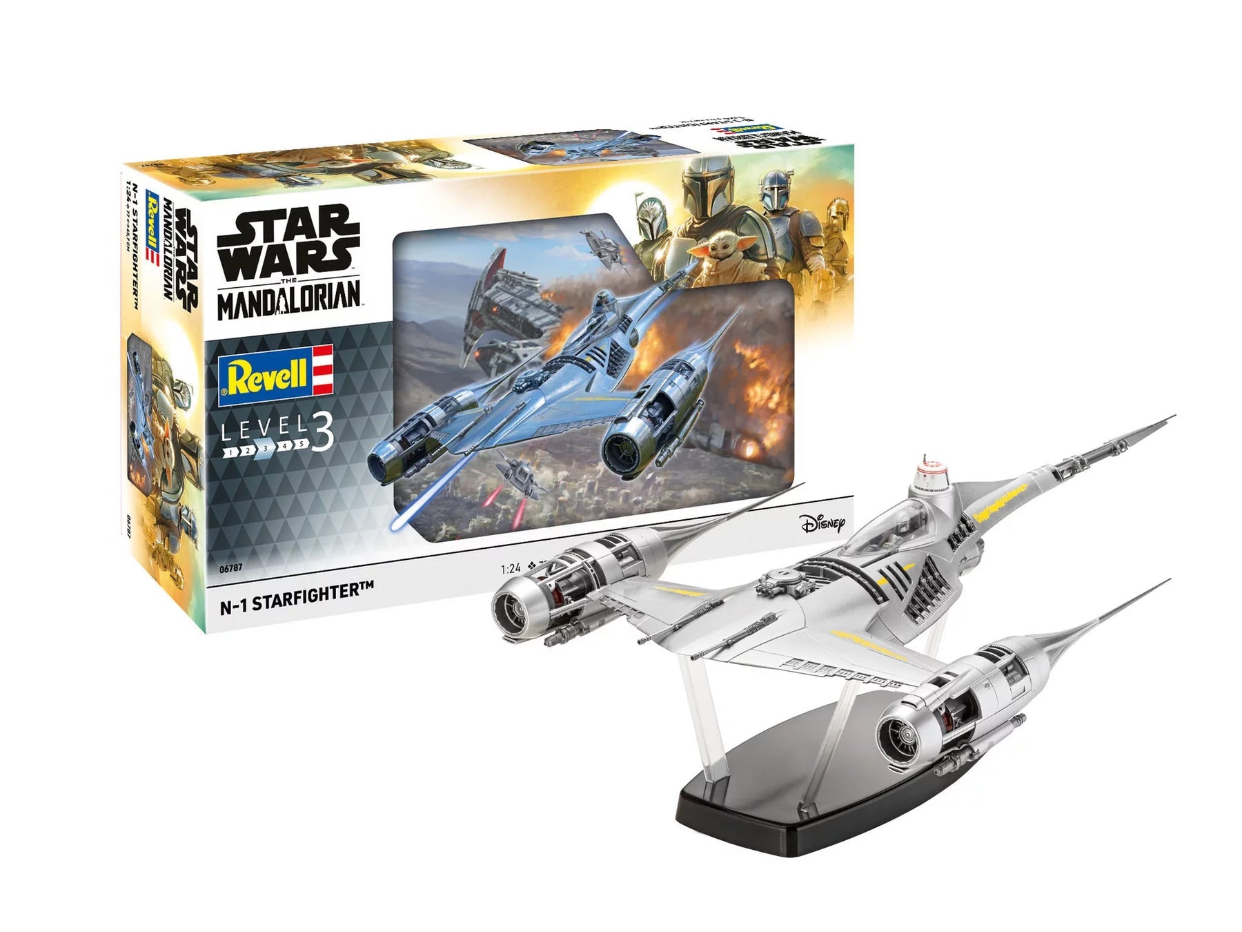 1/24 Star Wars The Mandalorian: N-1 Starfighter