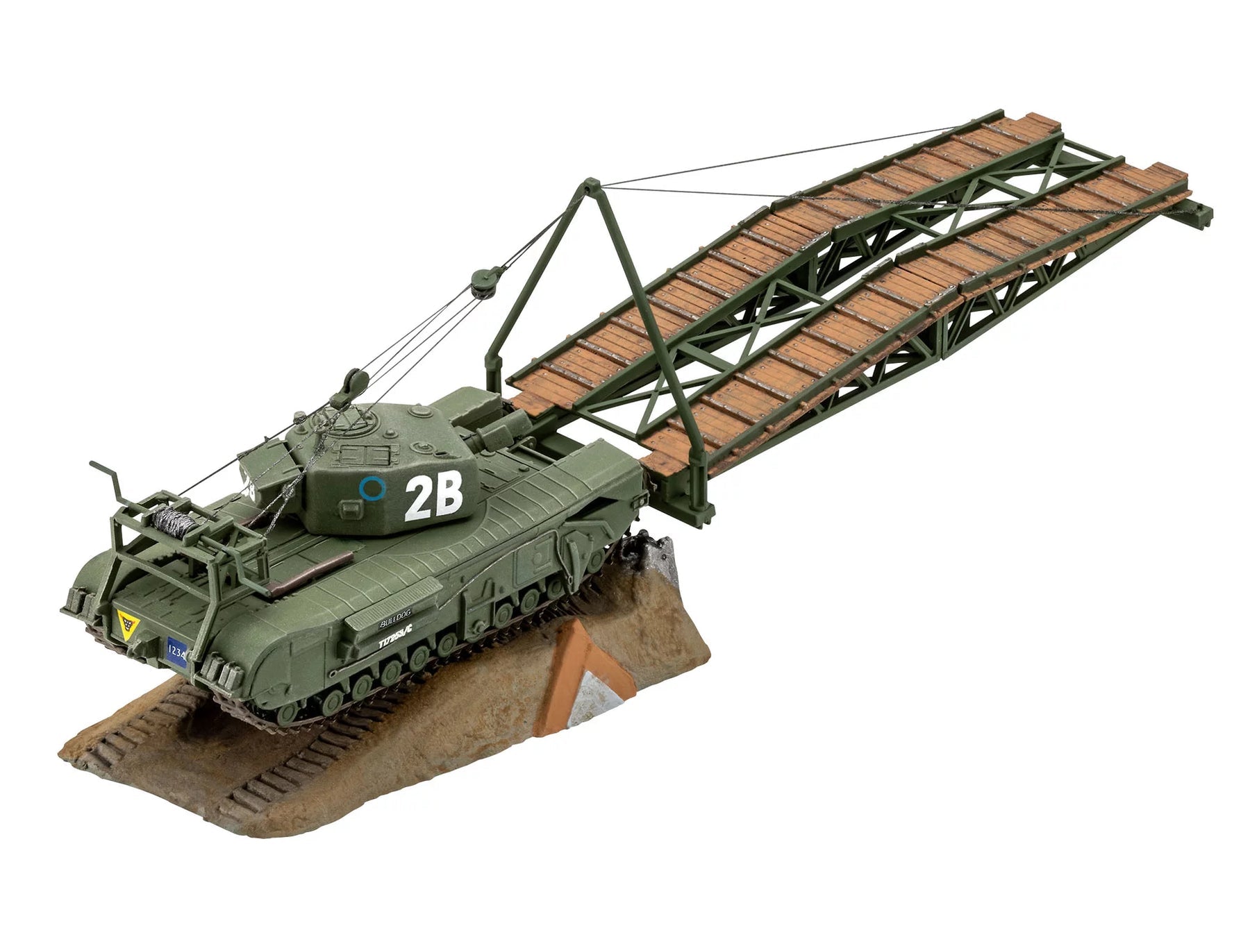 1/76 Model Set Churchill A.V.R.E.