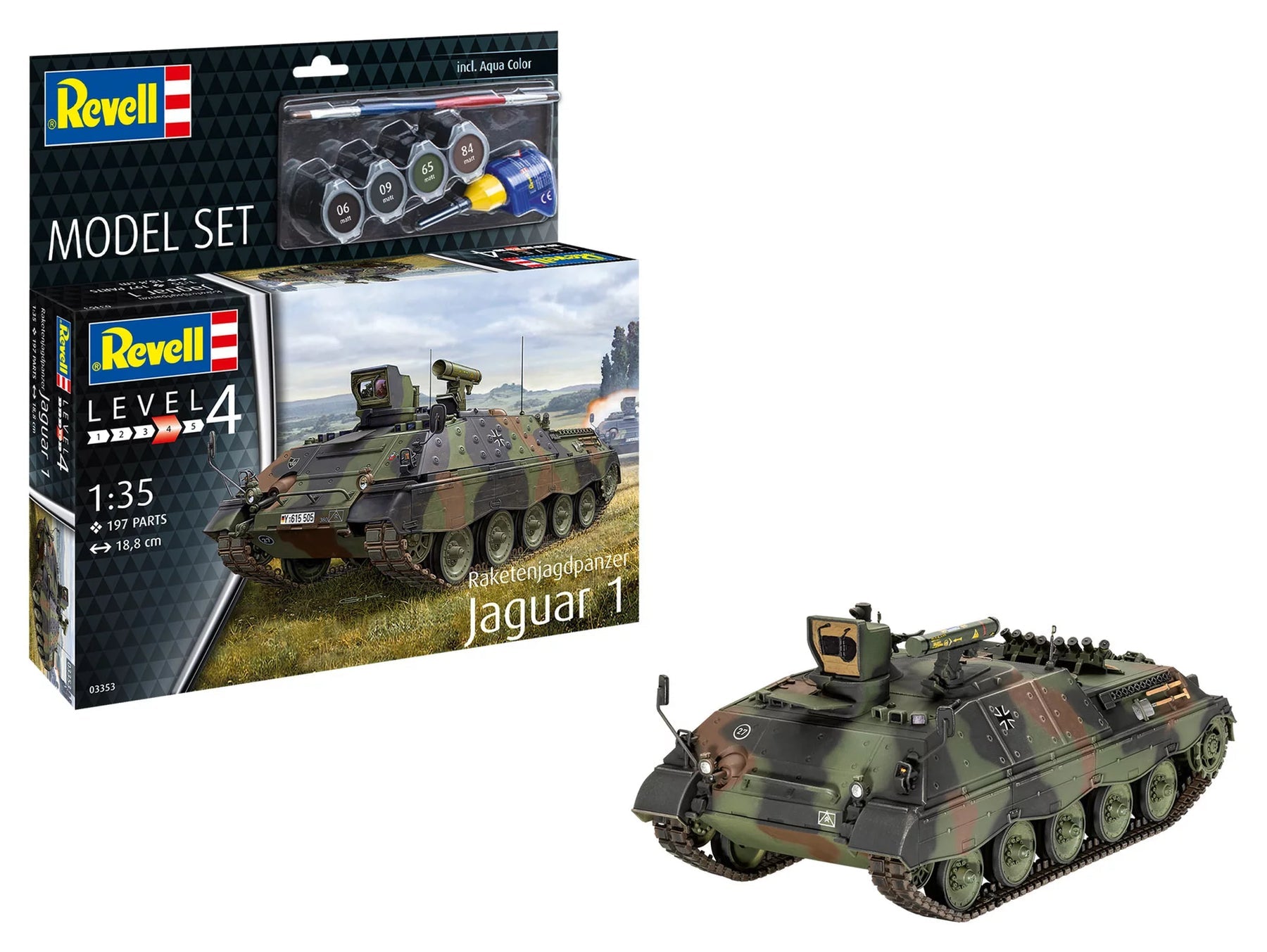 1/35 Model Set Raketenjagdpanzer Jaguar 1
