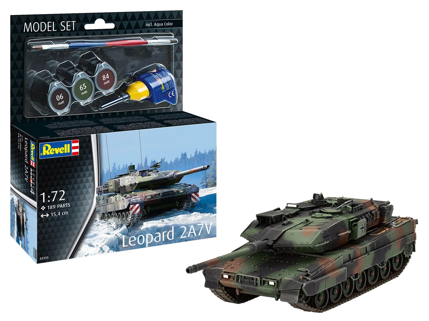 1/72 Model Set Leopard 2A7V