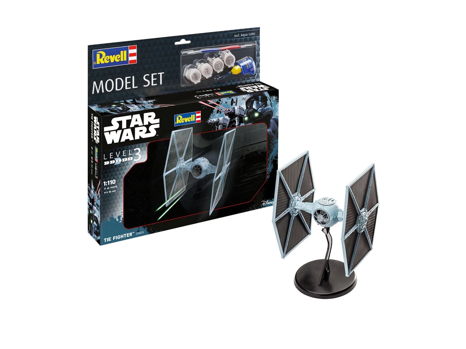 1/110 Model Set TIE Fighter