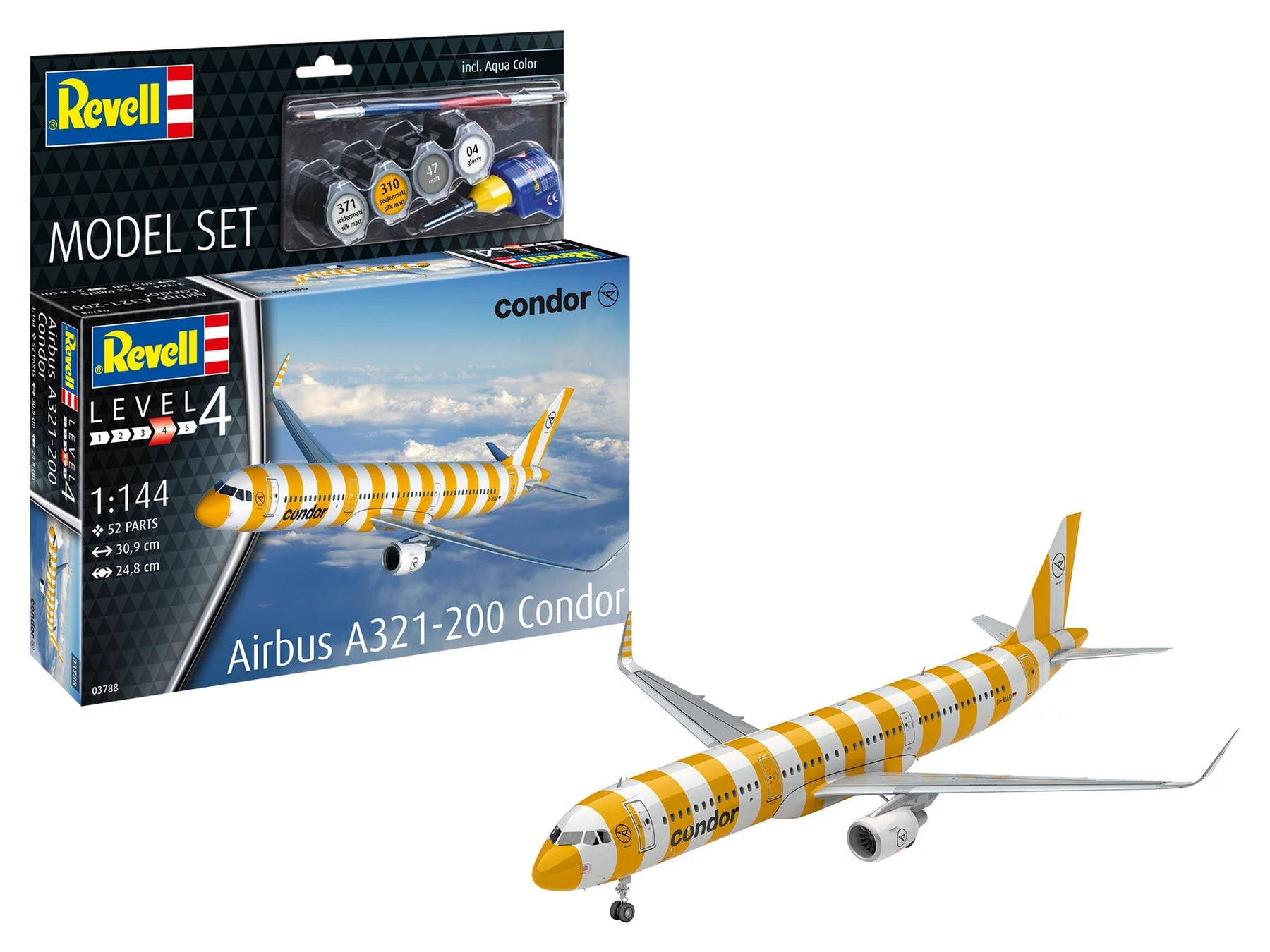 1/144 Model Set Airbus A321-200 Condor