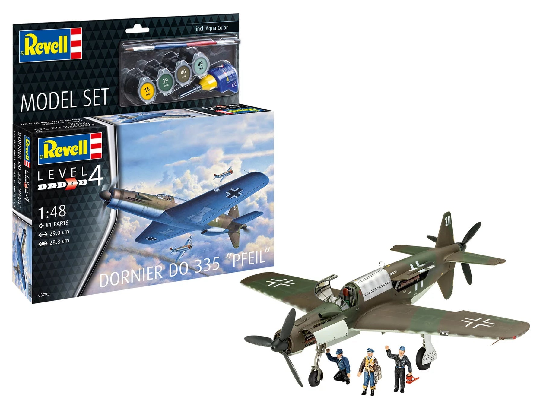 1/48 Model Set Dornier Do335 "Pfeil"