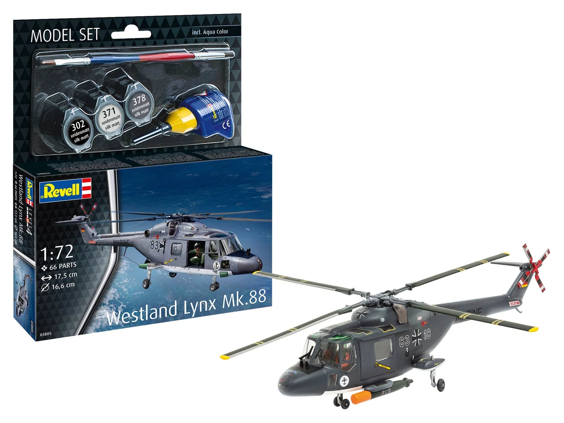 1/72 Model Set Westland Lynx Mk.88