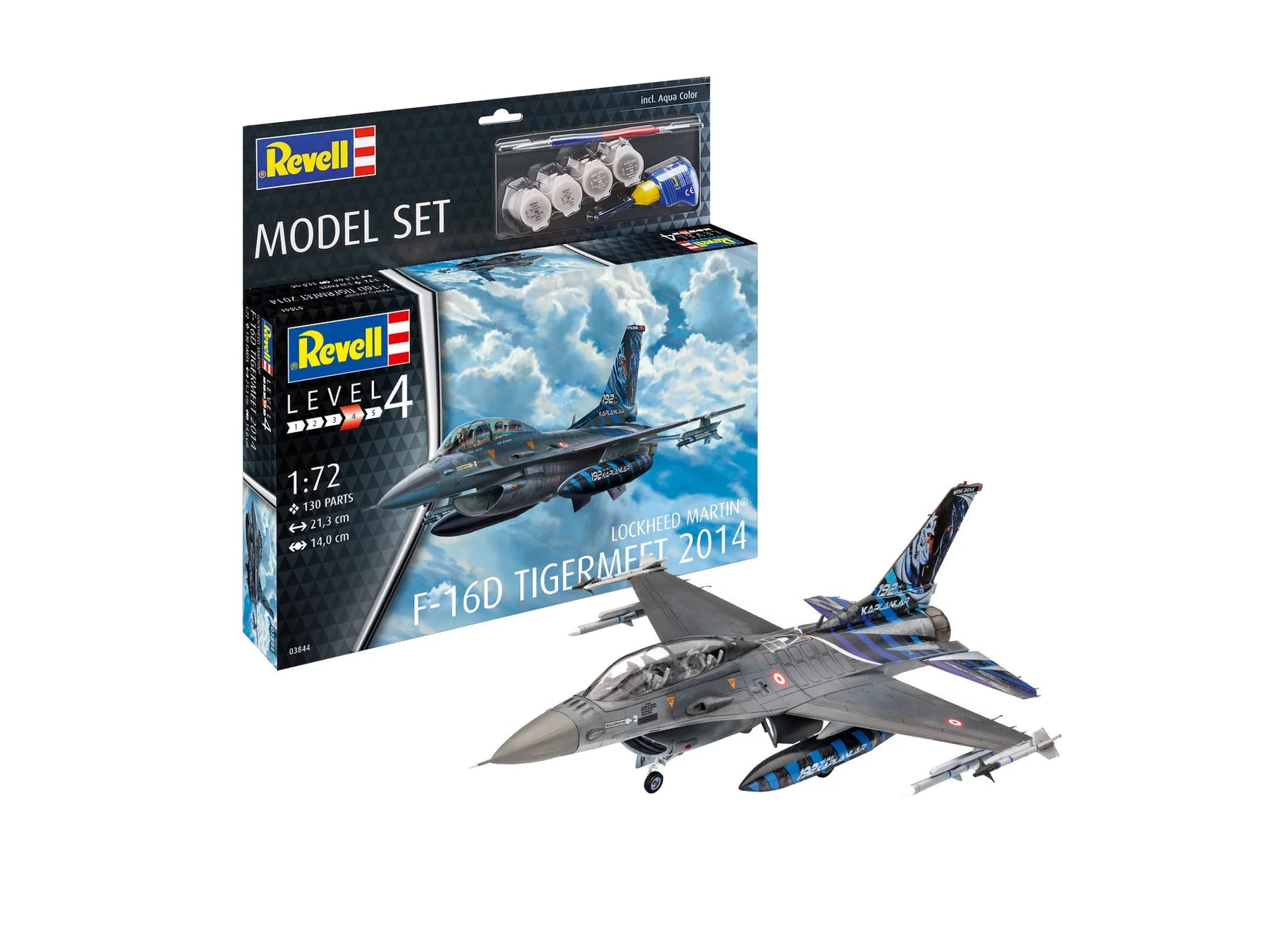 1/72 Model Set F-16D Fighting Falcon
