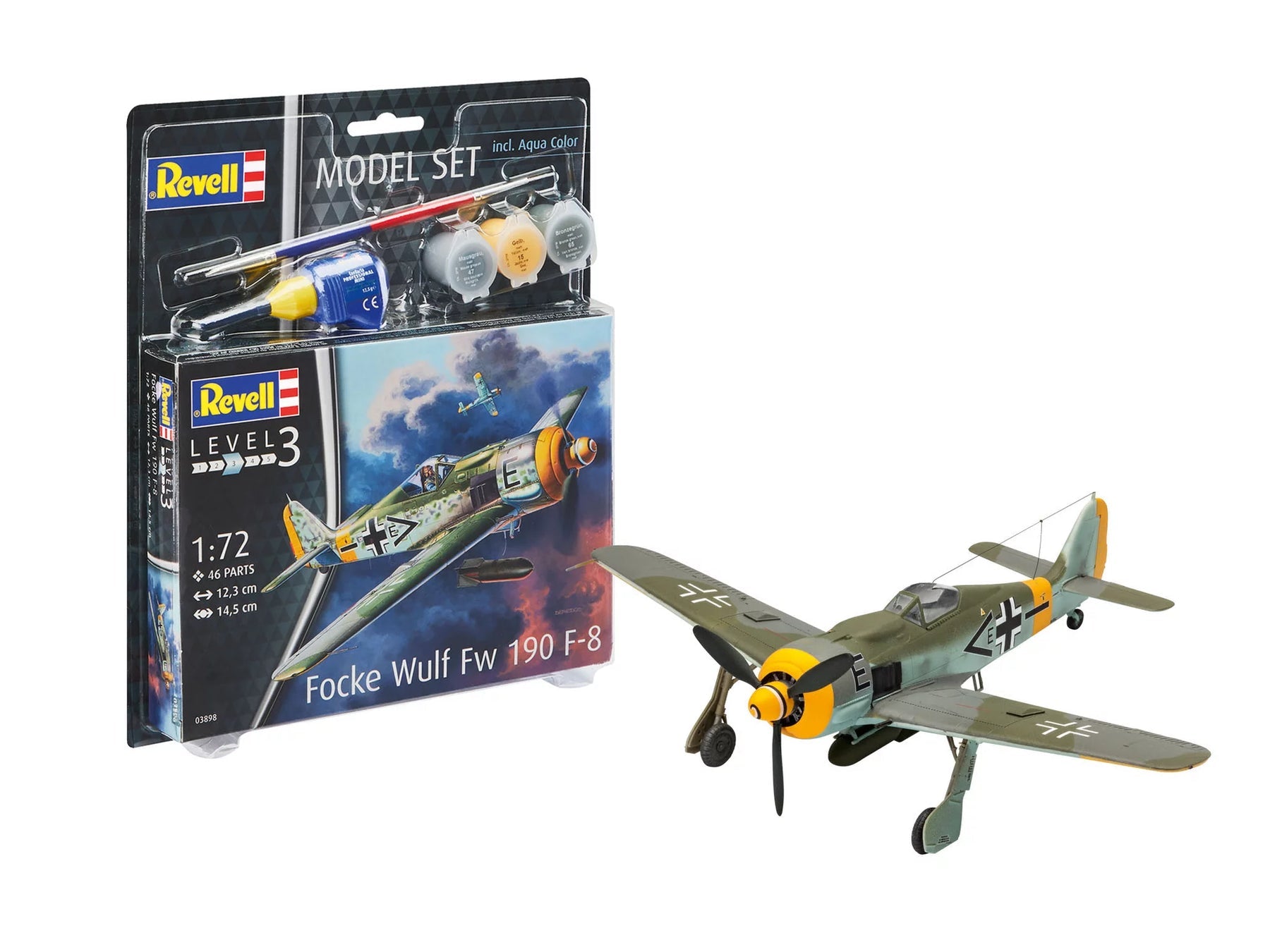 1/72 Model Set Focke Wulf Fw190 F-8