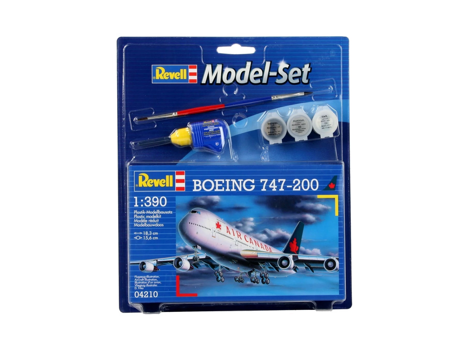 1/390 Model Set Boeing 747-200