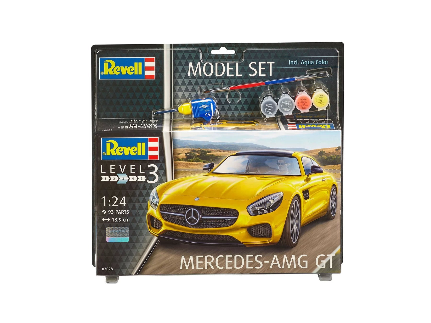 1/24 Model Set Mercedes AMG GT