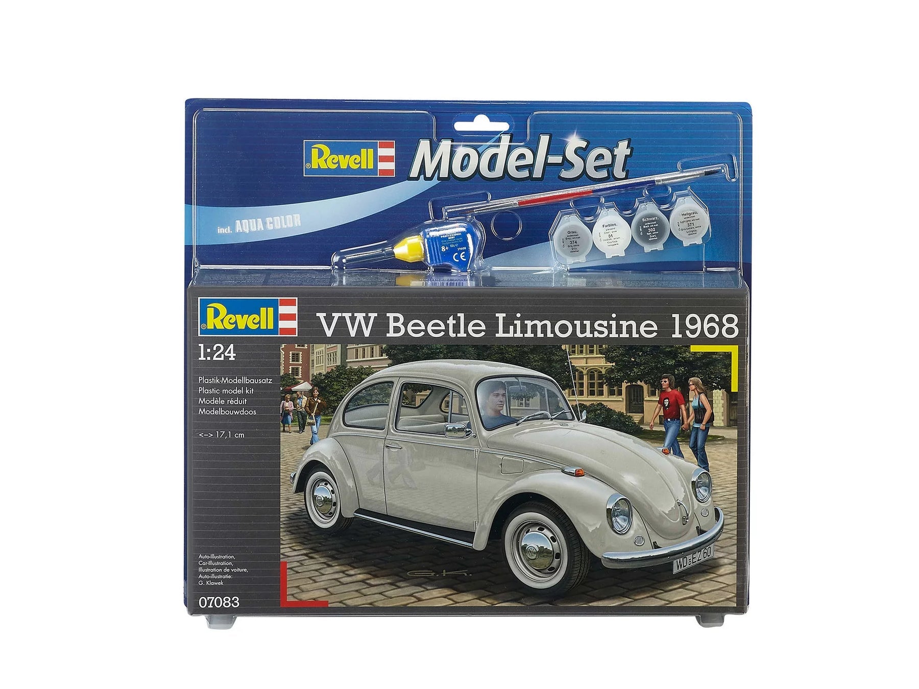 1/24 Model Set VW Beetle Limousine 68