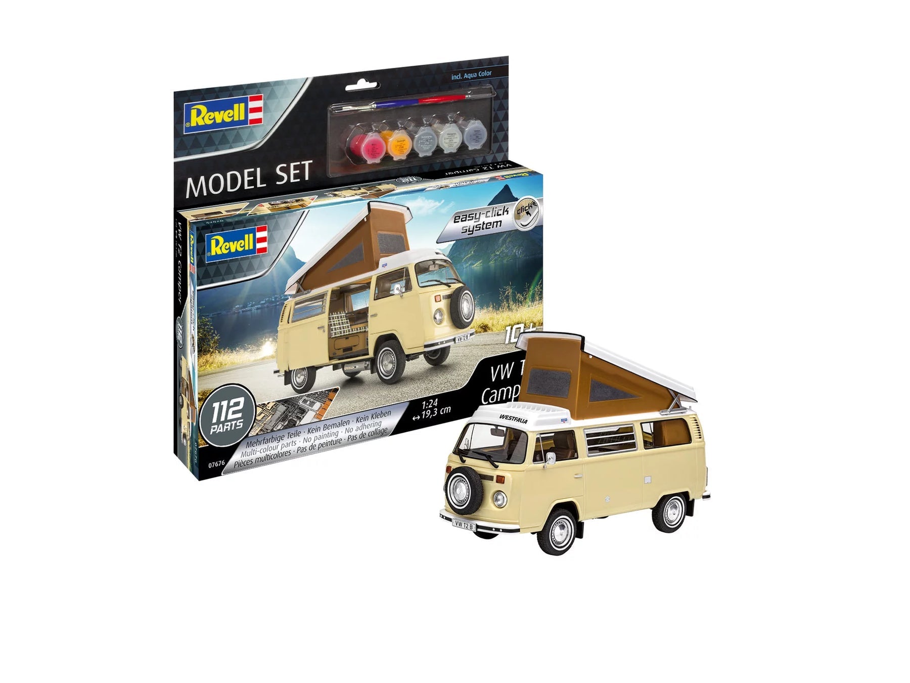 1/24 Model Set VW T2 Camper (Easy-Click System)