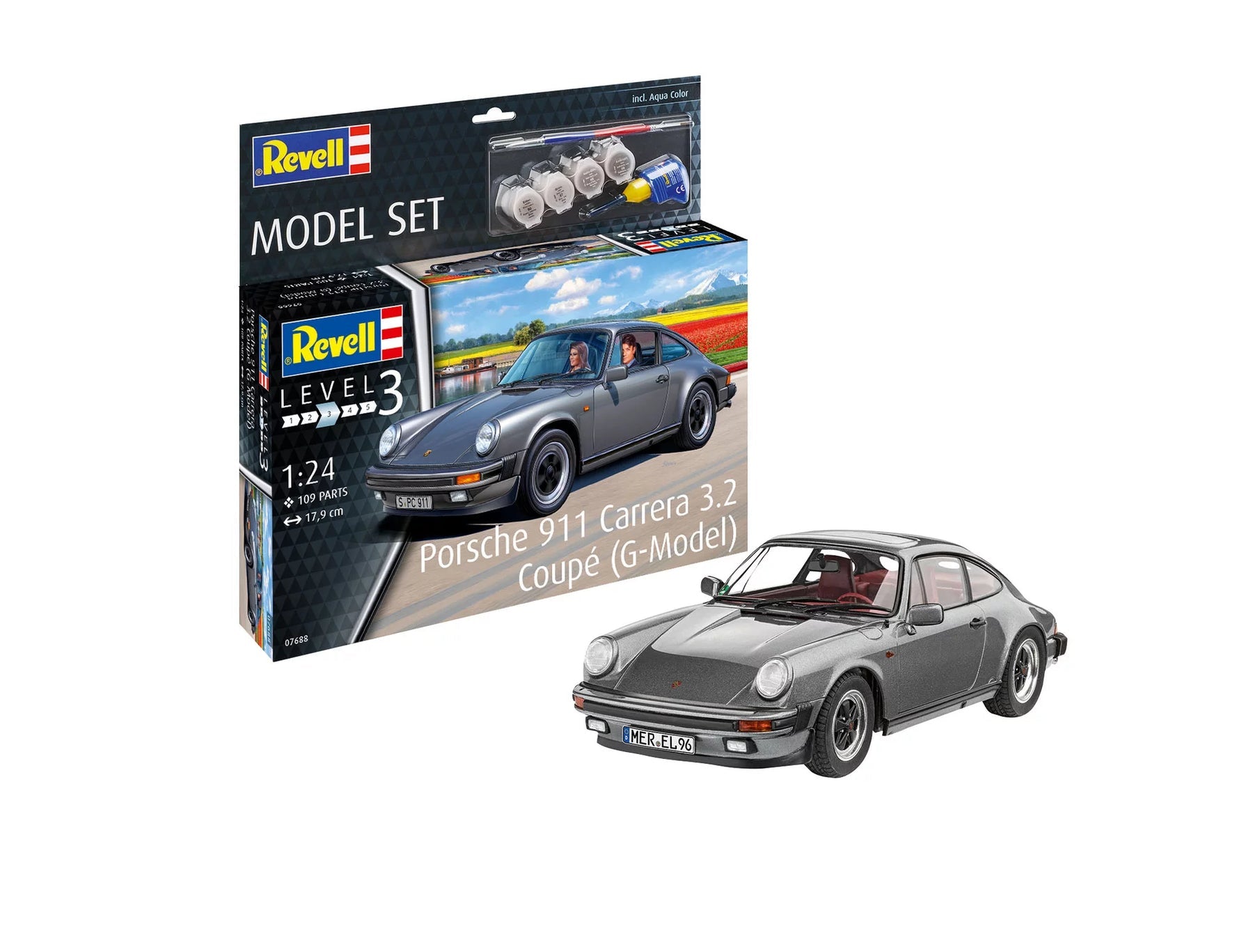 1/24 Model Set Porsche 911 Carrera 3.2 Coupè (G-Model)