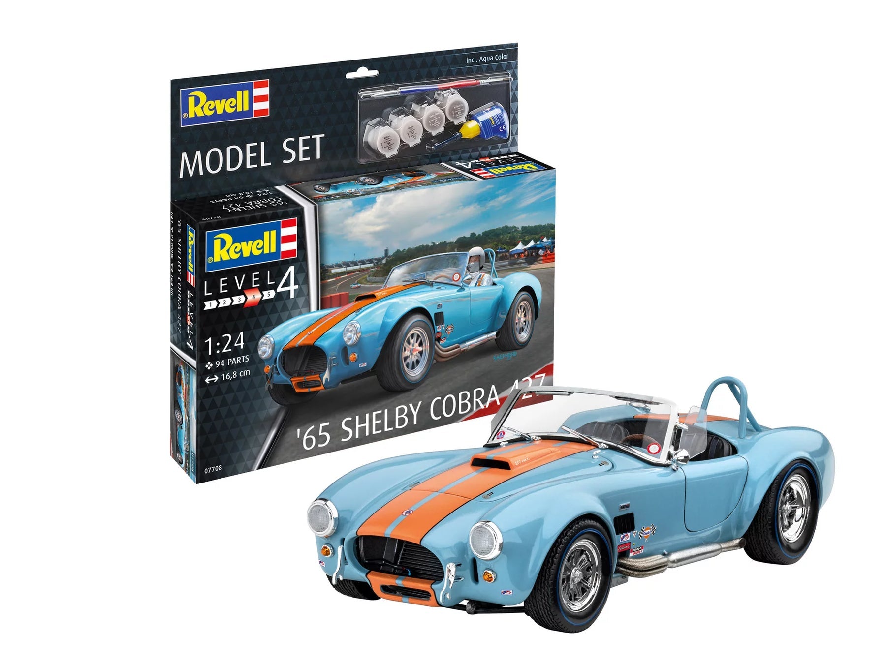 1/24 Model Set 1965 Shelby Cobra 427