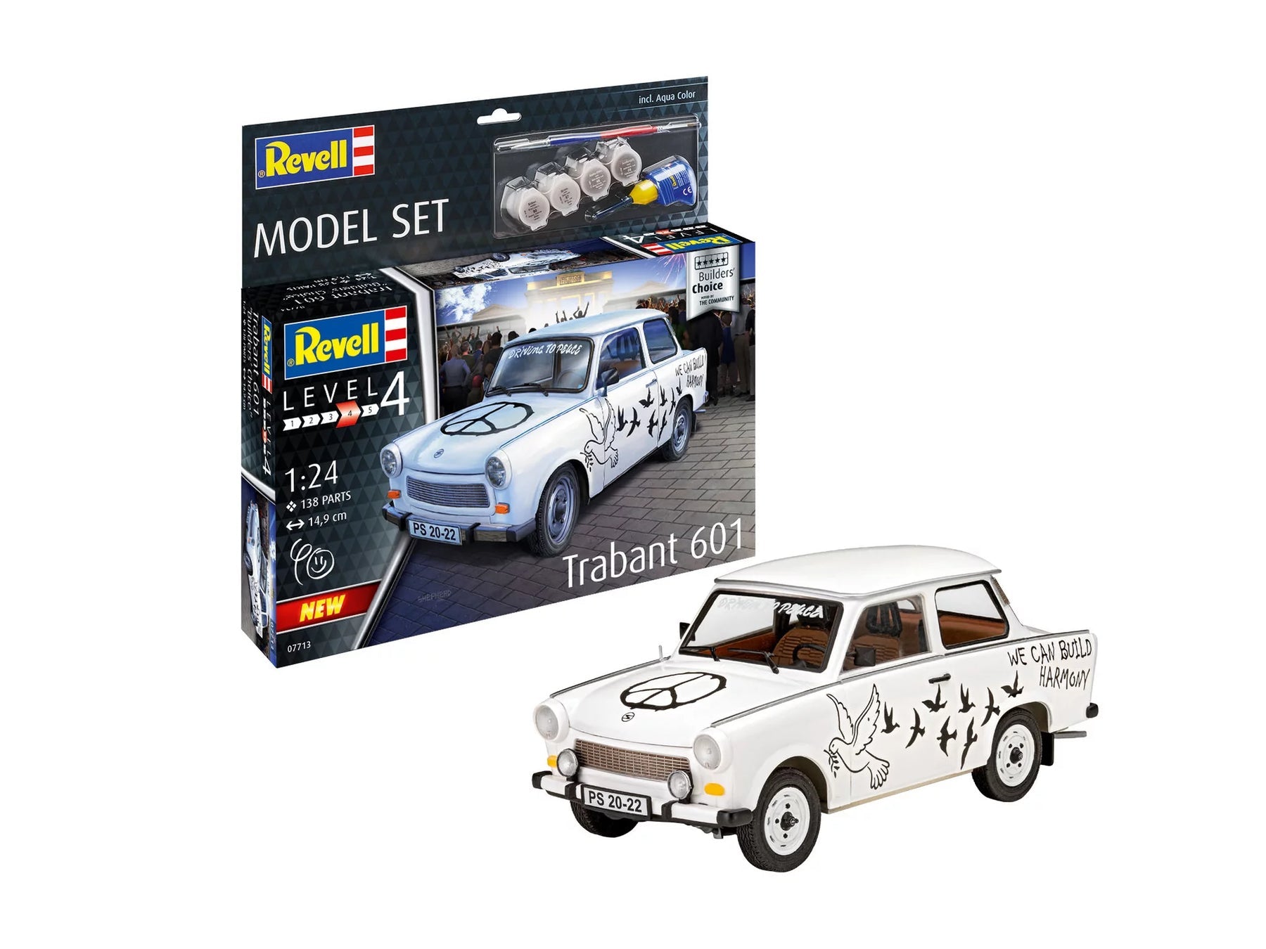 1/24 Model Set Trabant 601 "Builder's Choice"