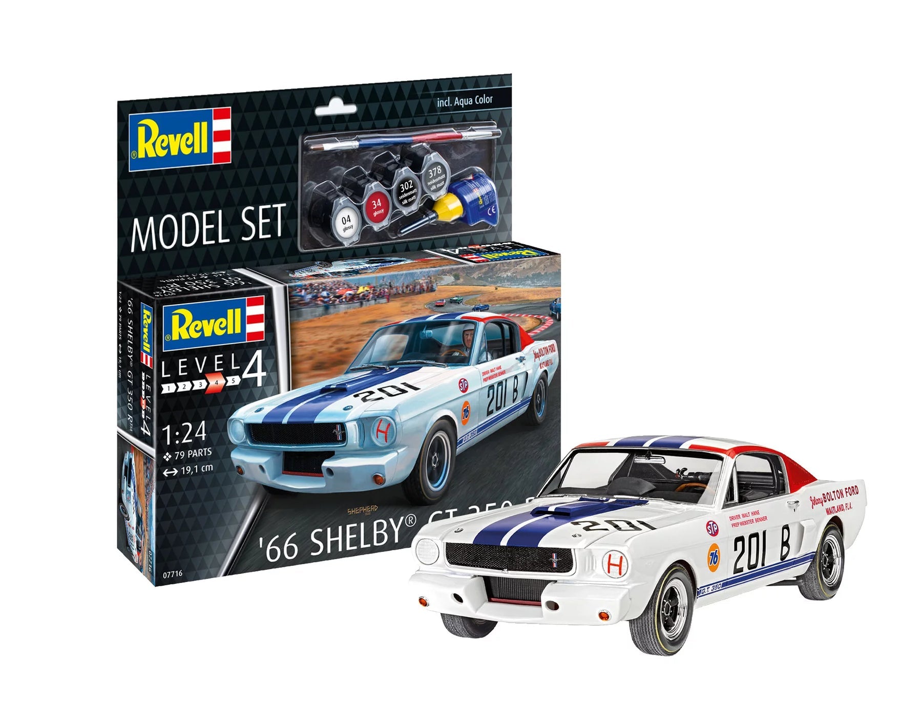 1/24 Model Set 1966 Shelby GT 350 R