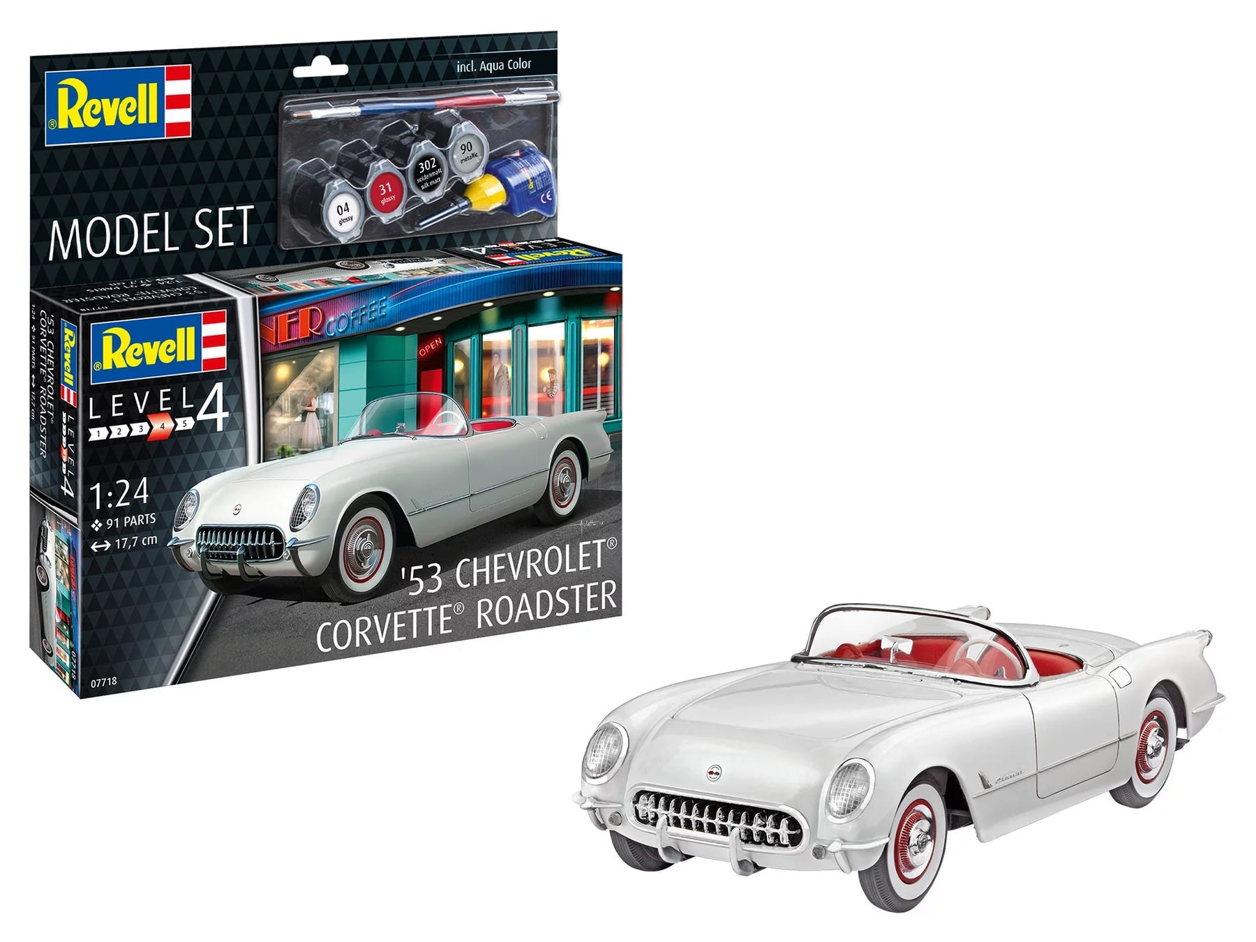 1/24 Model Set 1953 Chevrolet Corvette Roadster