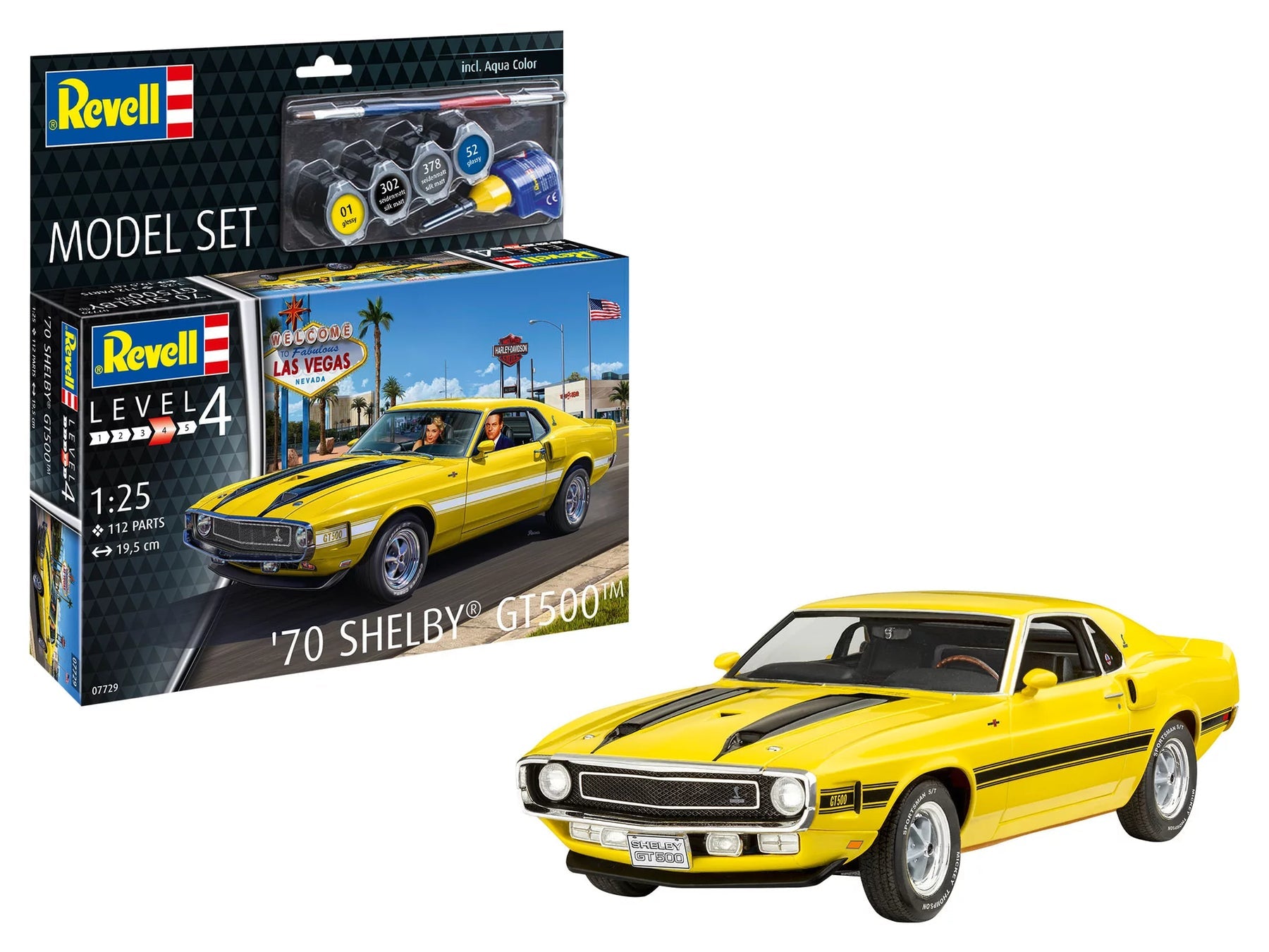 1/25 Model Set 1970 Shelby GT500