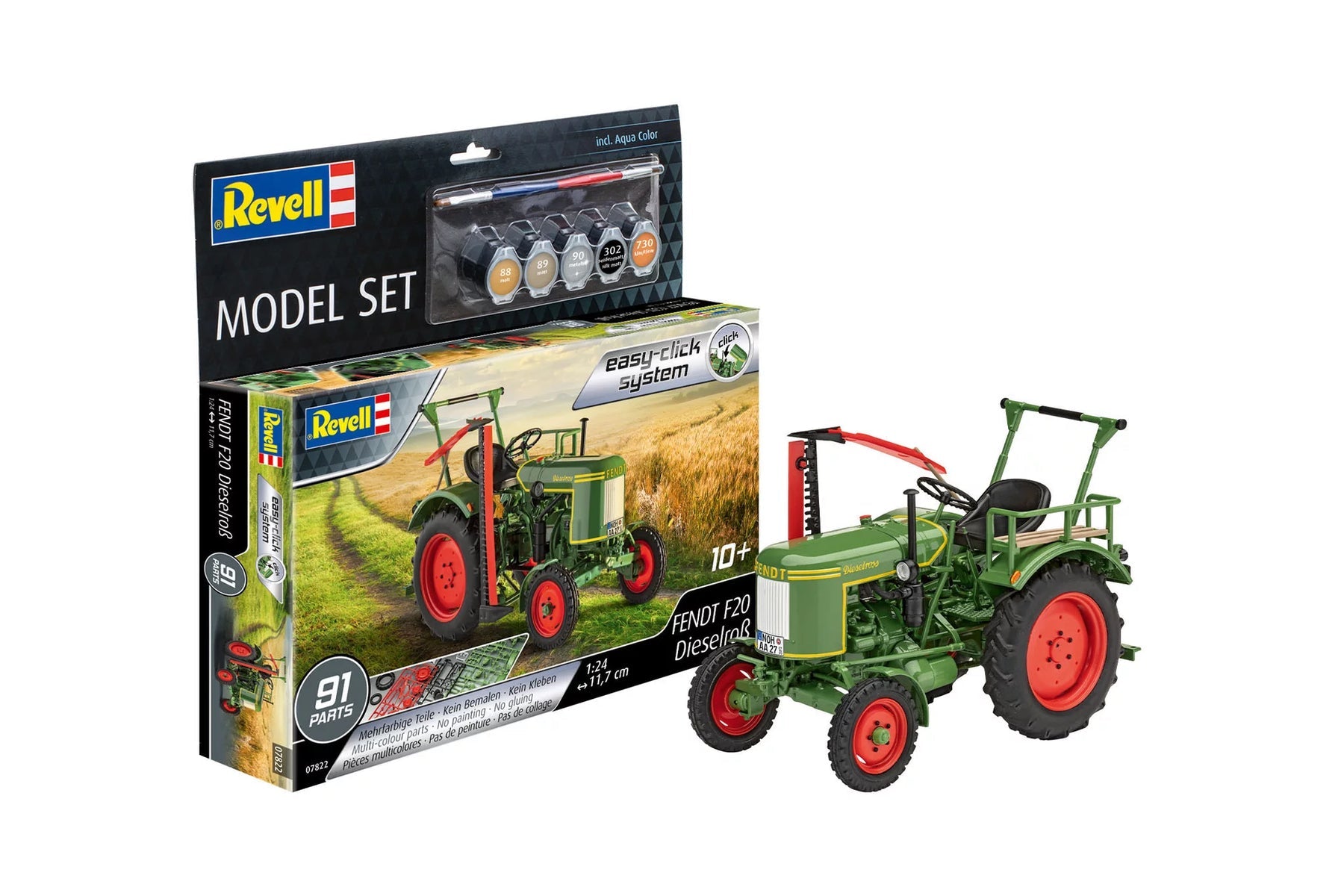 1/24 Model Set Fendt F20 Dieselross (Easy-Click System)