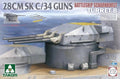 1/72 BATTLESHIP SCHARNHORST Tur. B 28CMSK C/34GUNS