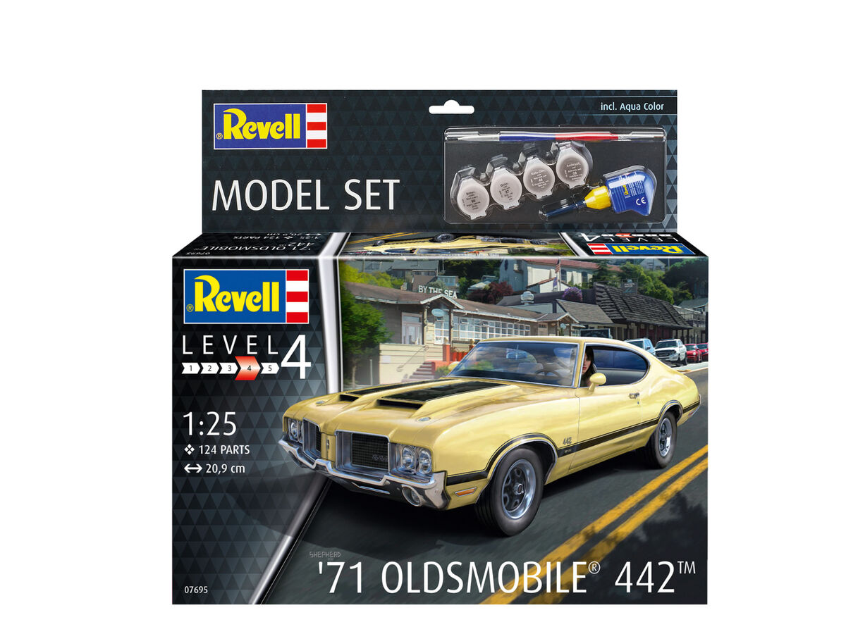 1/25 Model Set '71 Oldsmobile 442 Coupè