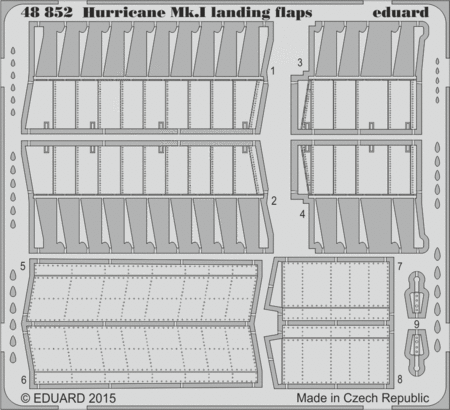 1/48 Hurricane Mk. I landing flaps