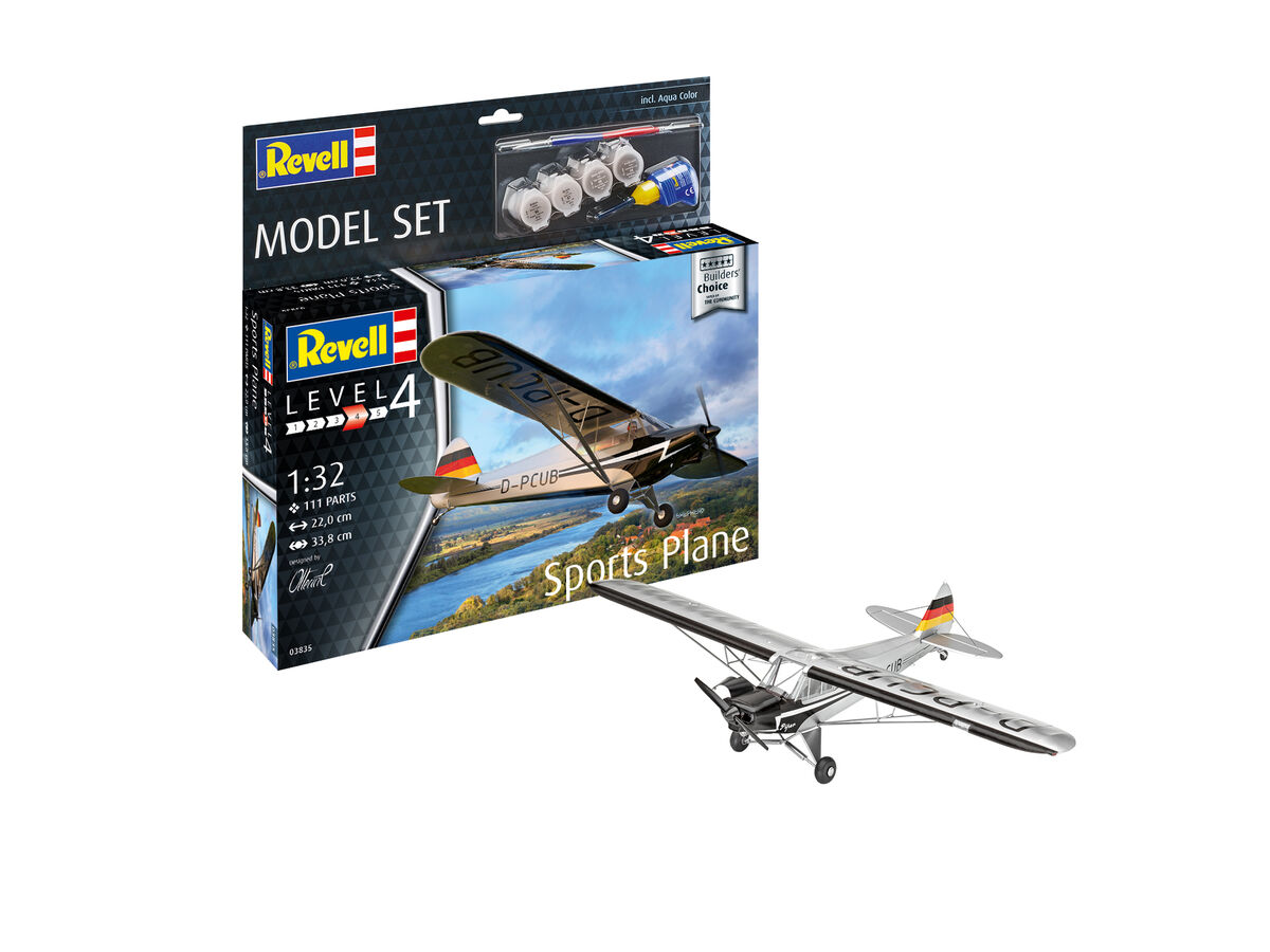 1/32 Model Set Sports Plane "Builders Choice"