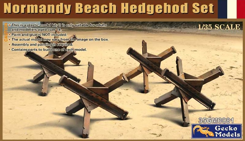 1/35 Normandy Beach Hedgehog Set