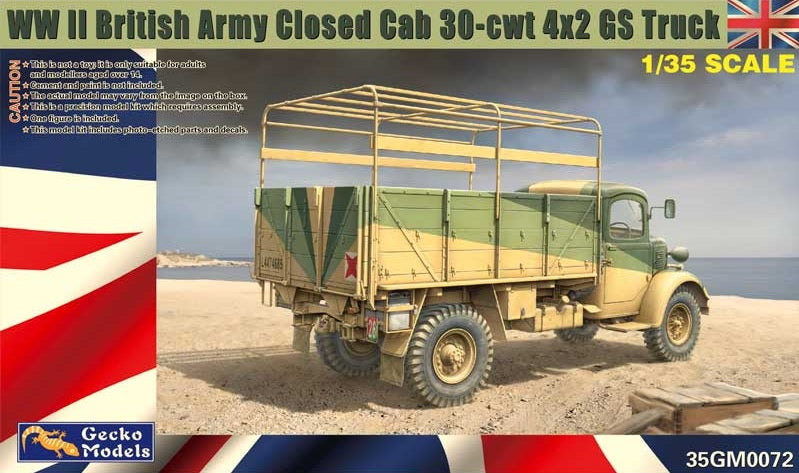1/35 WWII British Army Closed Cab 30cwt 4x2 GS Truck