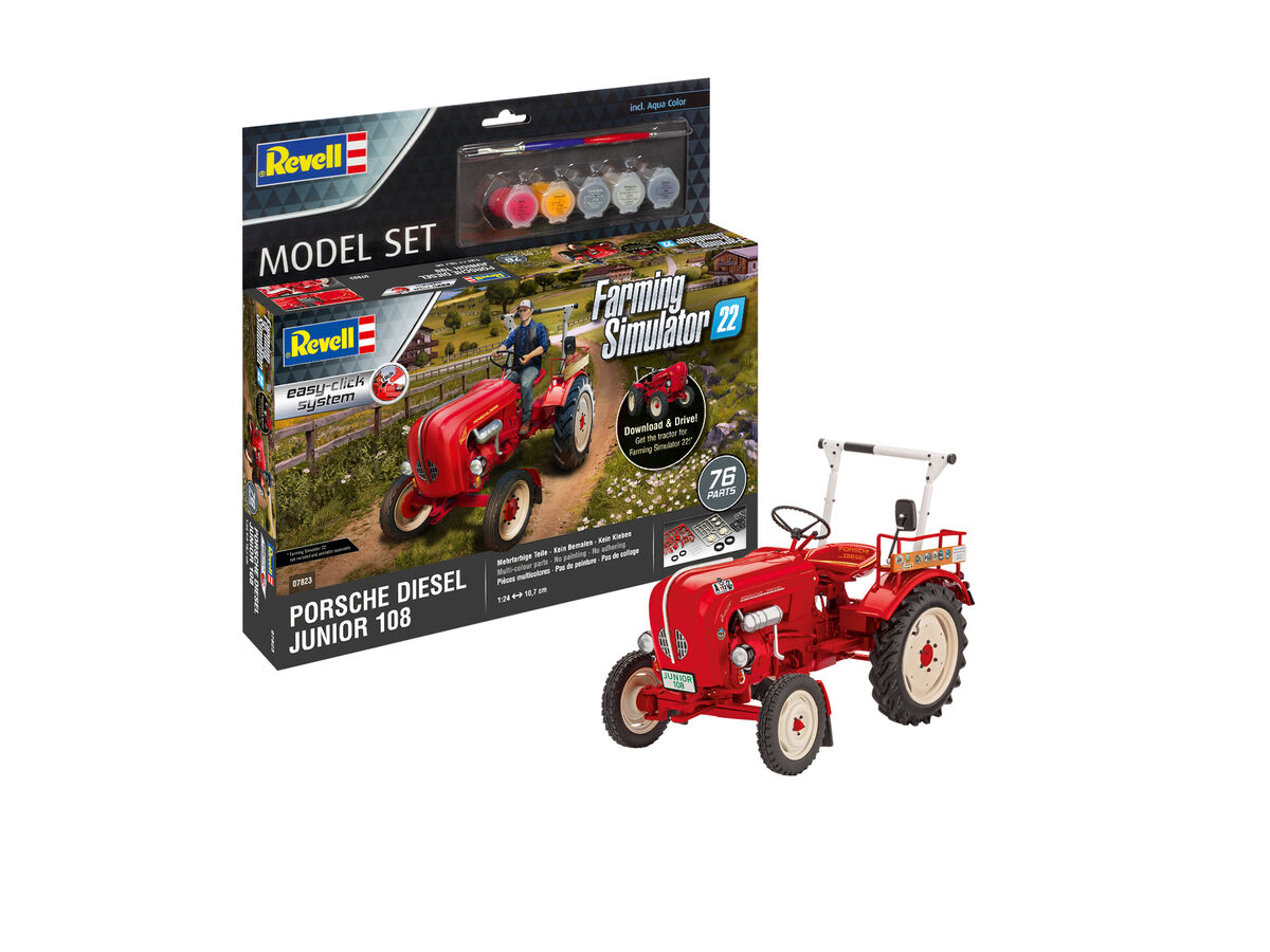 1/24 Model Set Porsche Junior 108 "Farming Simulator Edition"