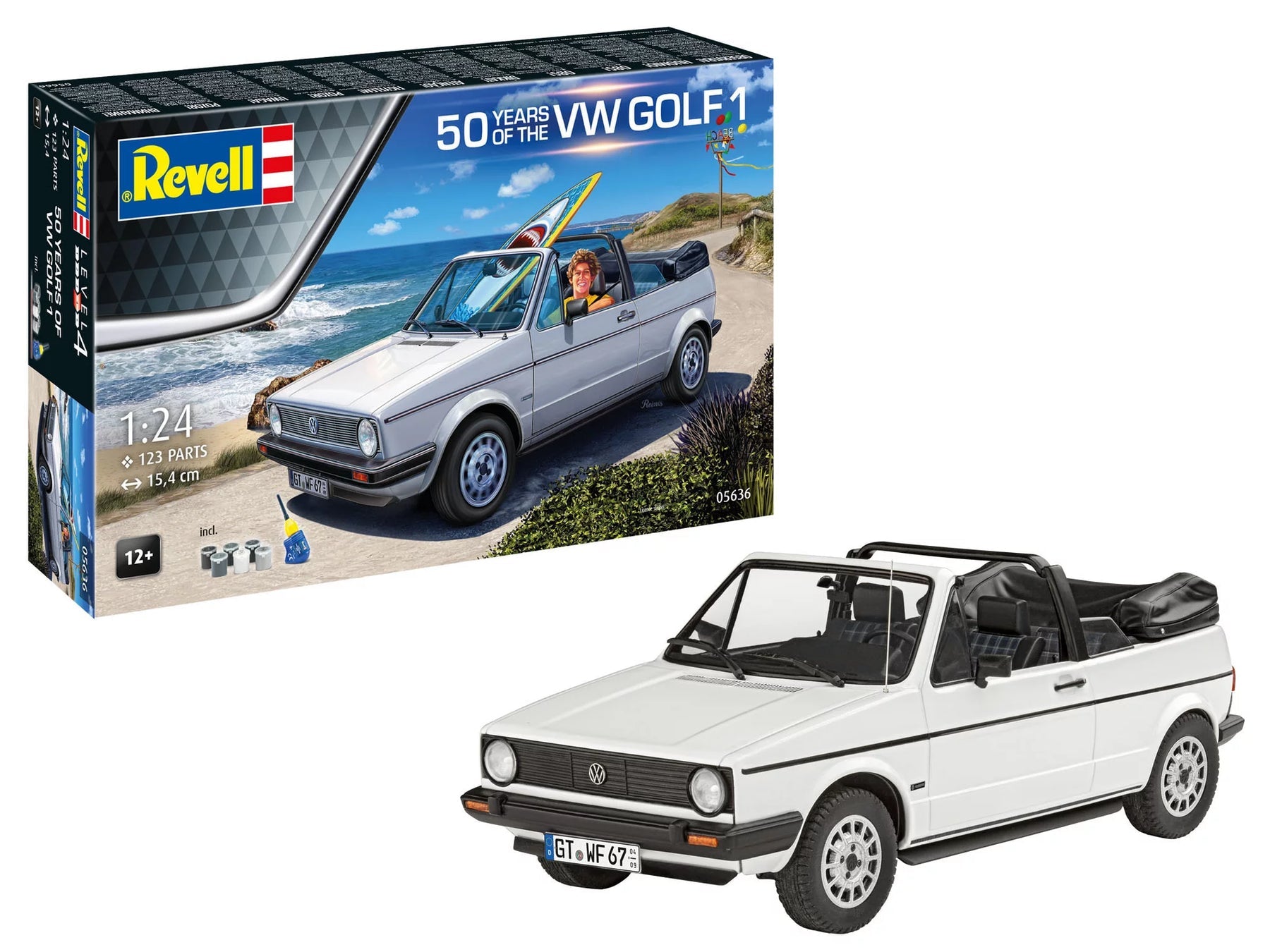 1/24 Gift Set "50 Years of the VW Golf 1"