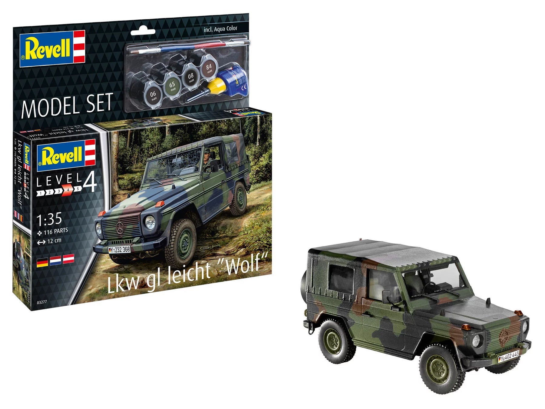 1/35 Model Set Lkw gl leicht "Wolf"