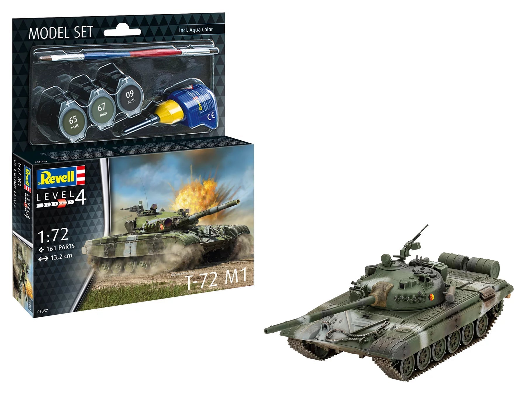 1/72 Model Set T-72 M1
