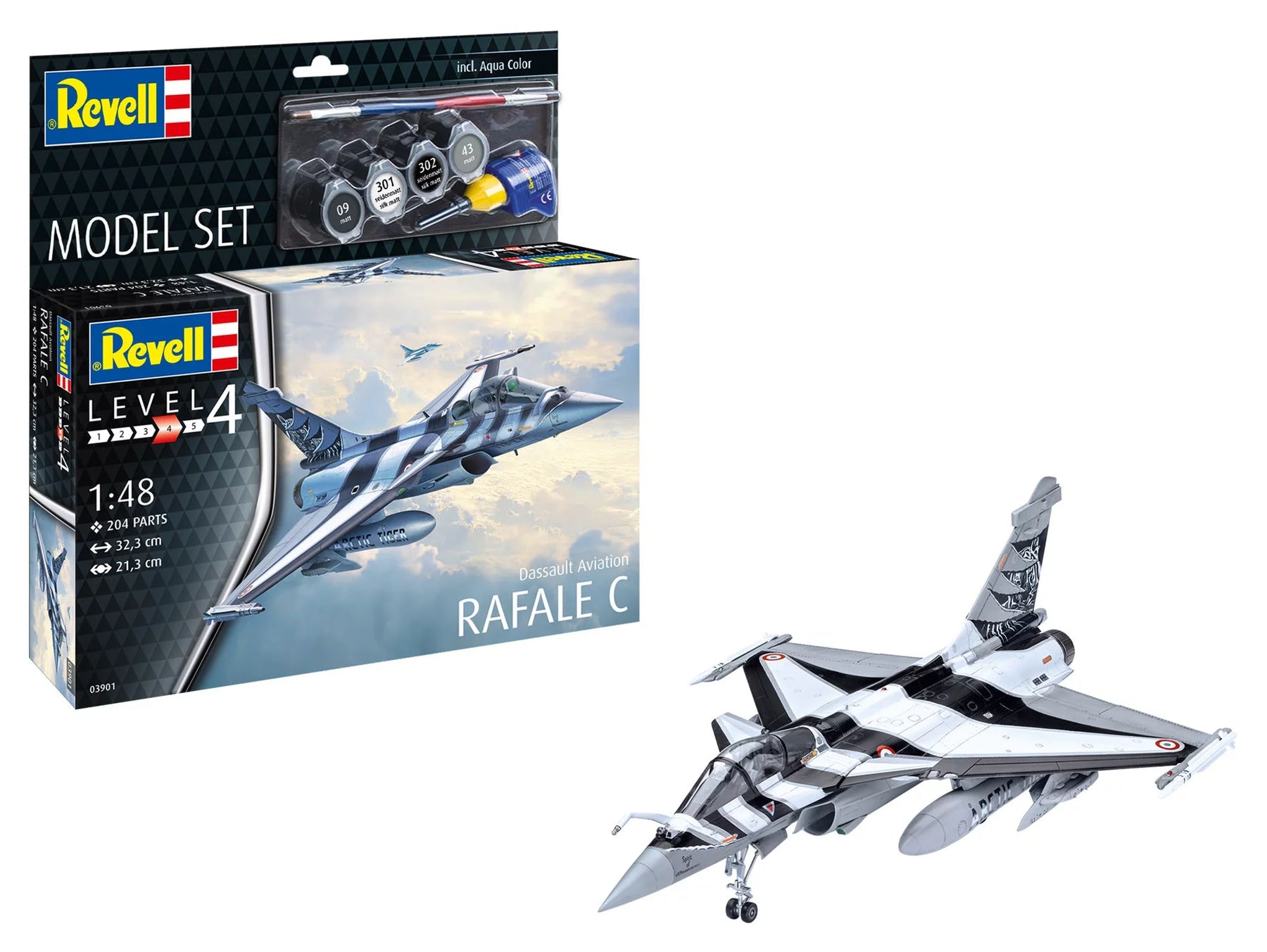 1/48 Model Set Dassault Aviation Rafale C