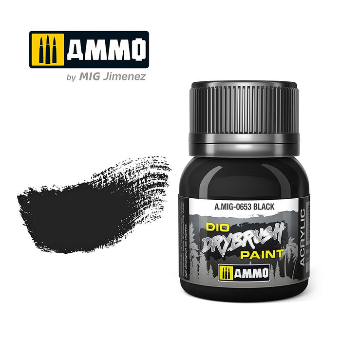 DRYBRUSH Black Brown  - 40ml