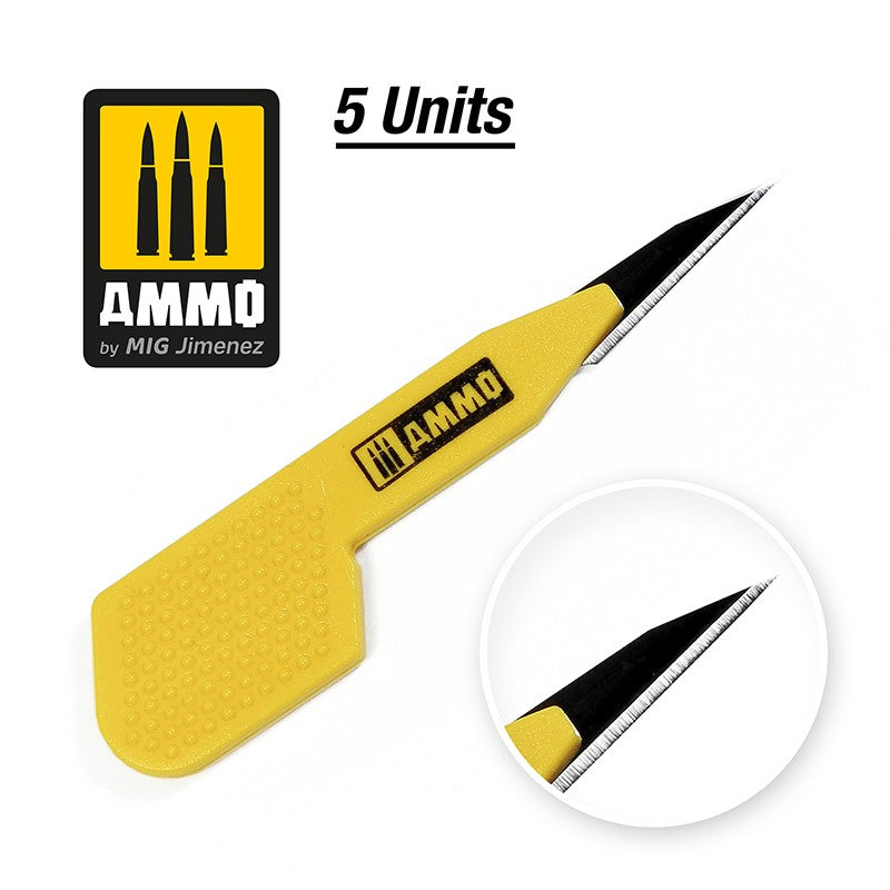 Precision Blade Straight ? 5 pcs.