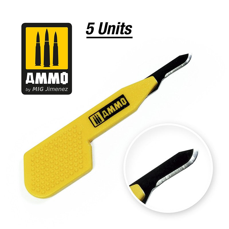 Precision Blade Curved ? 5 pcs.